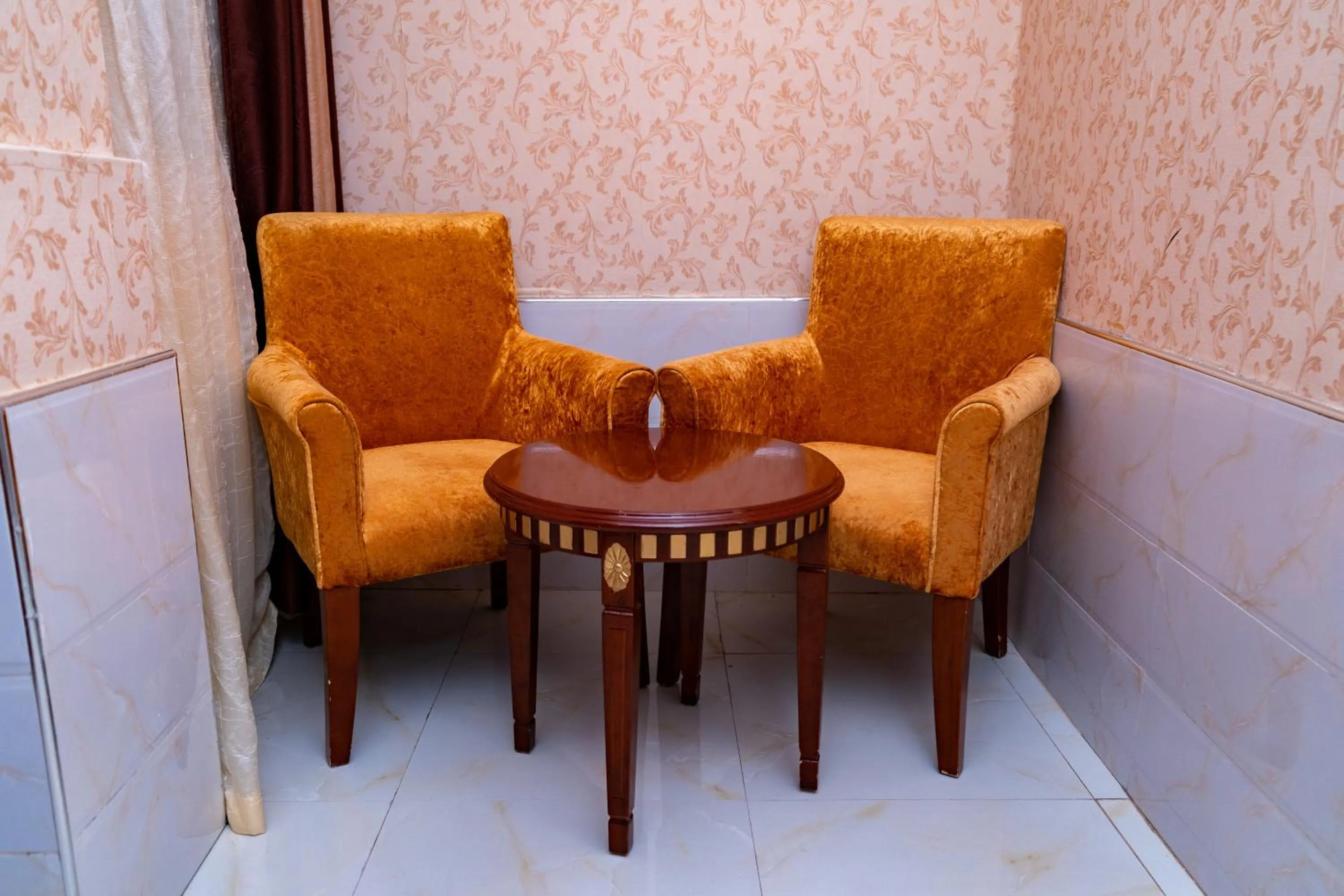 Seating area in Easy Hotel Kenya