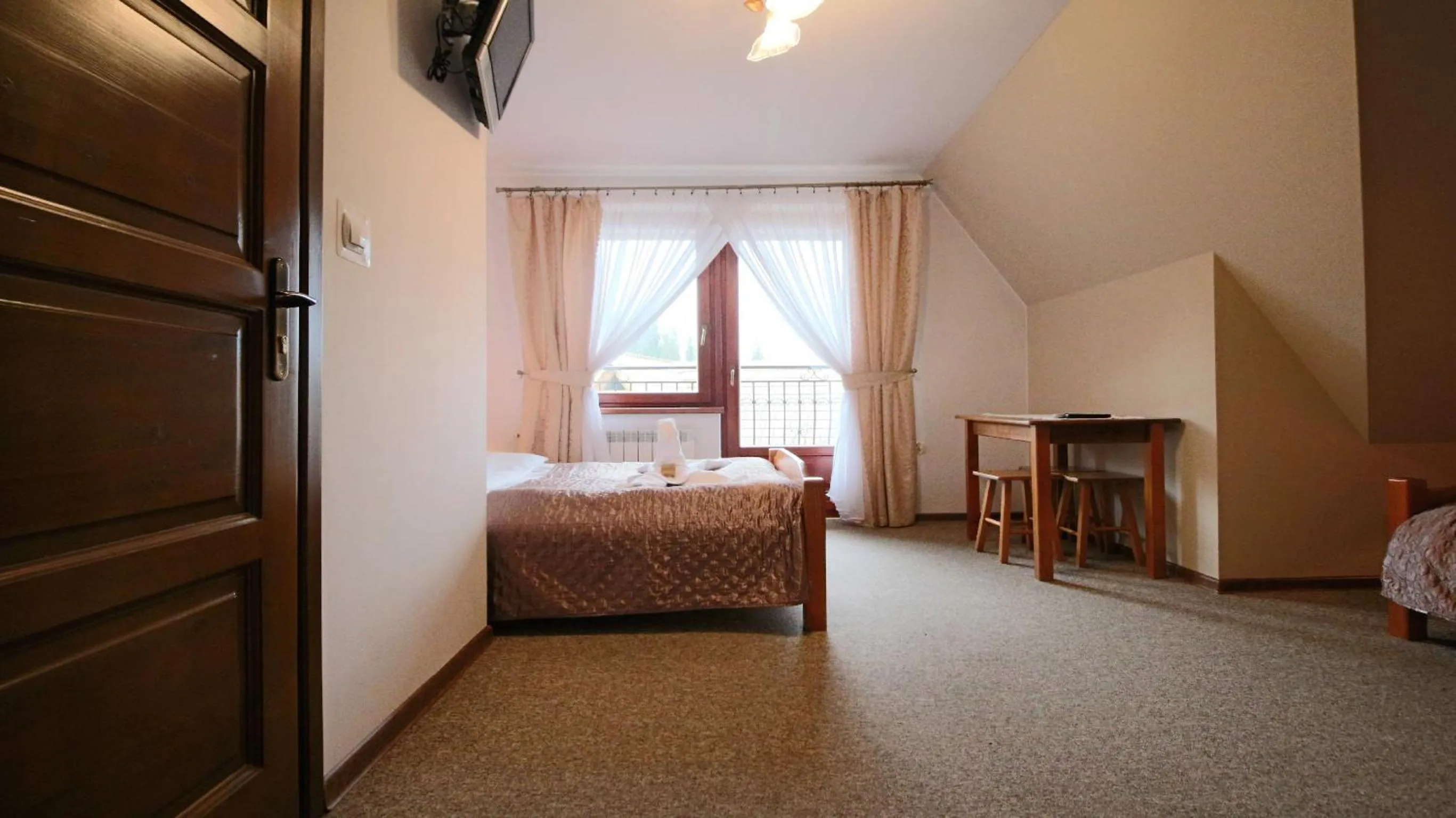 Photo of the whole room, Bed in Willa Lichajówka