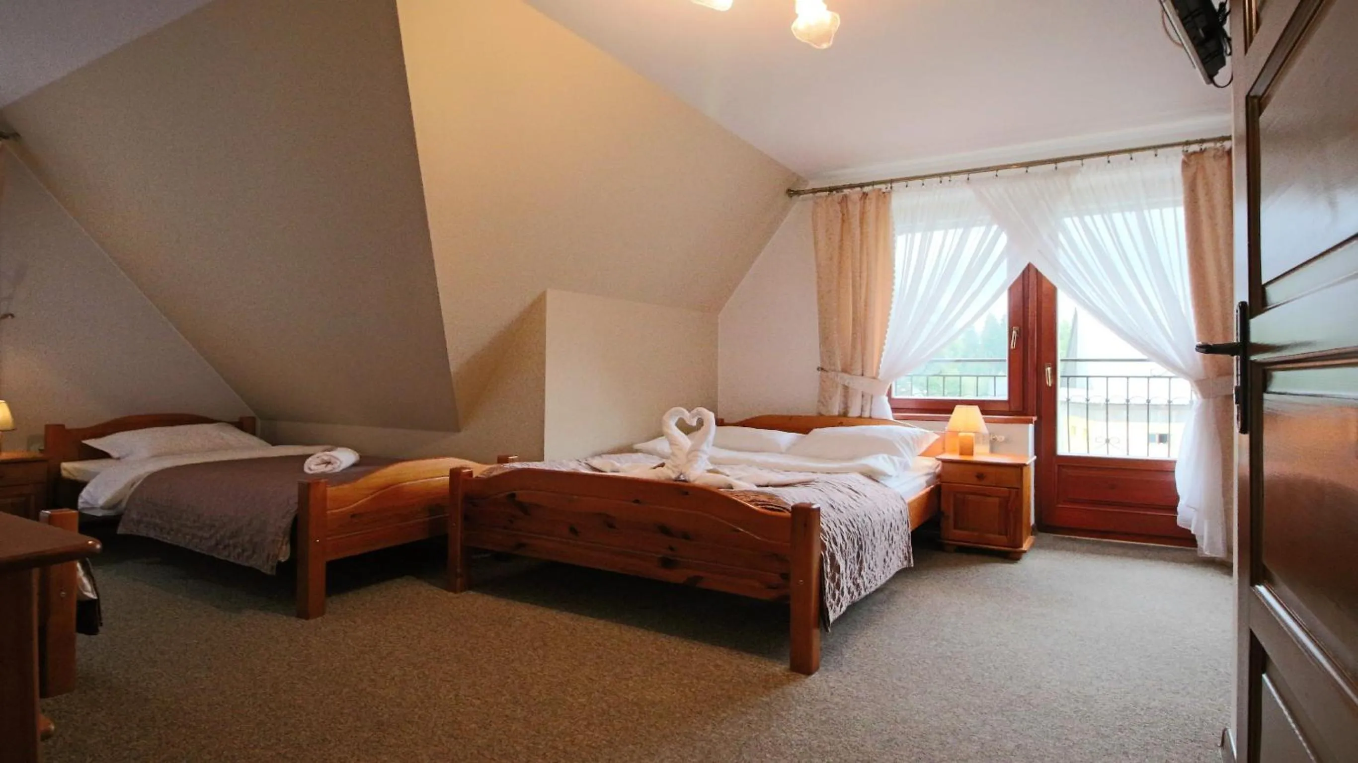 Photo of the whole room, Bed in Willa Lichajówka