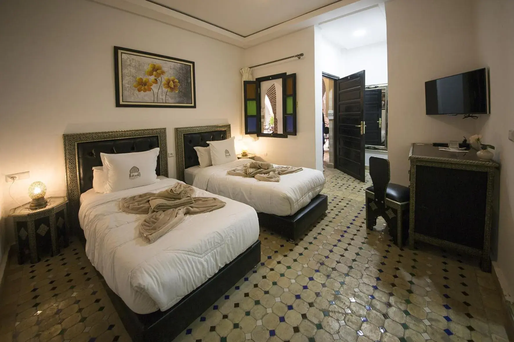 Twin Room in Riad Challa Hotel & Spa Twin Room in Riad Challa Hotel & Spa