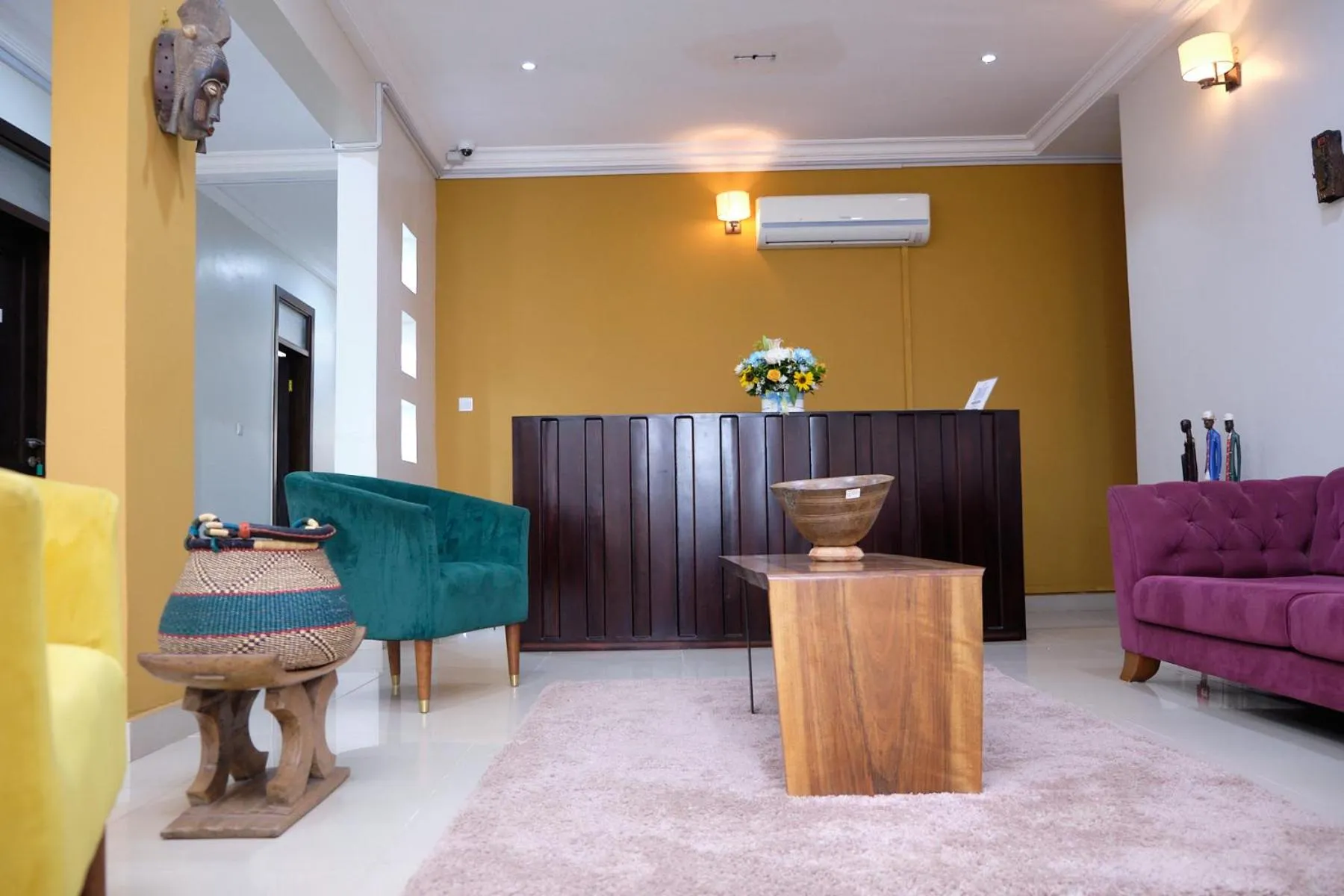 Lobby or reception in The Highbridge Guest Lodge