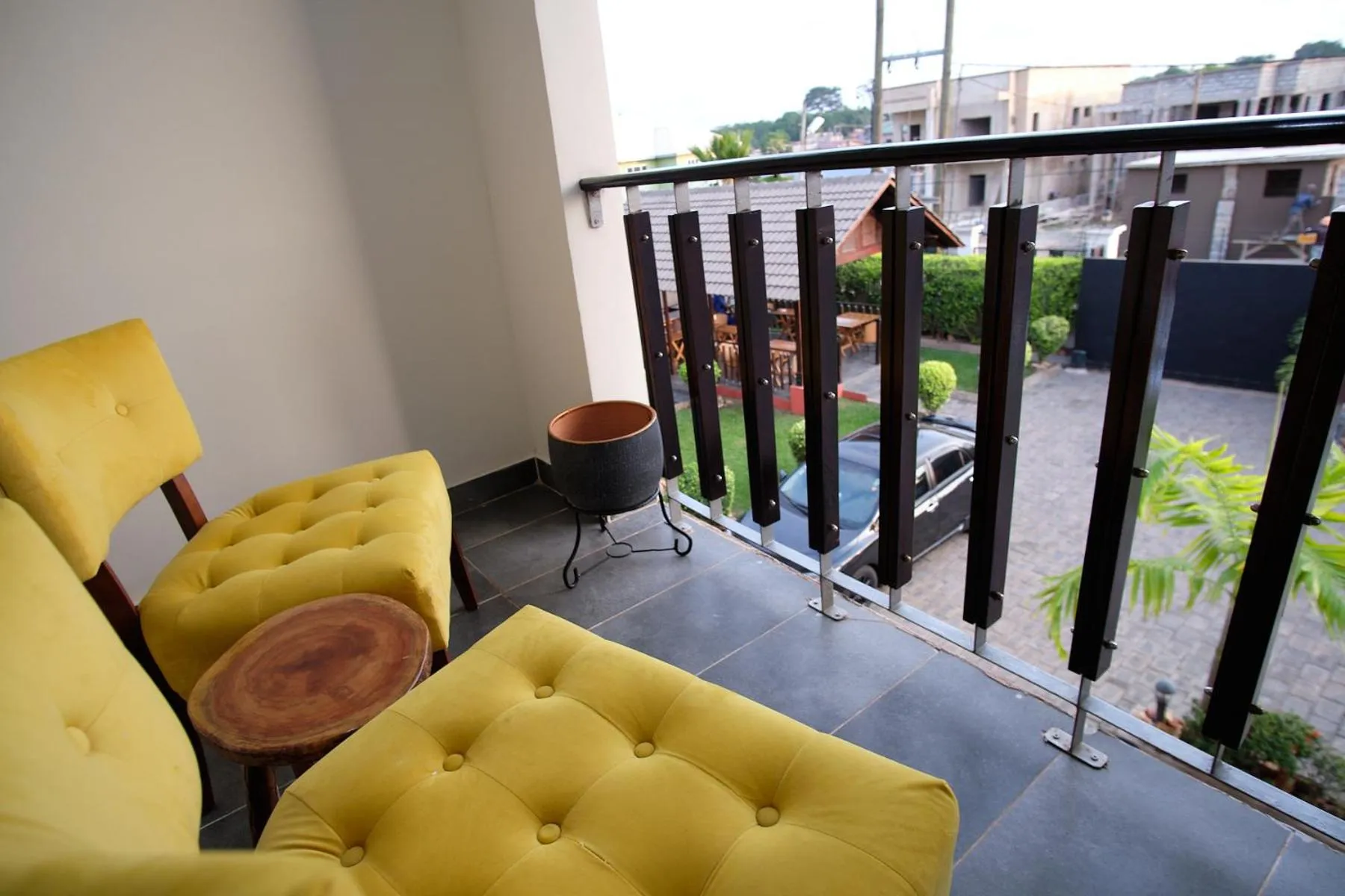 Seating area in The Highbridge Guest Lodge