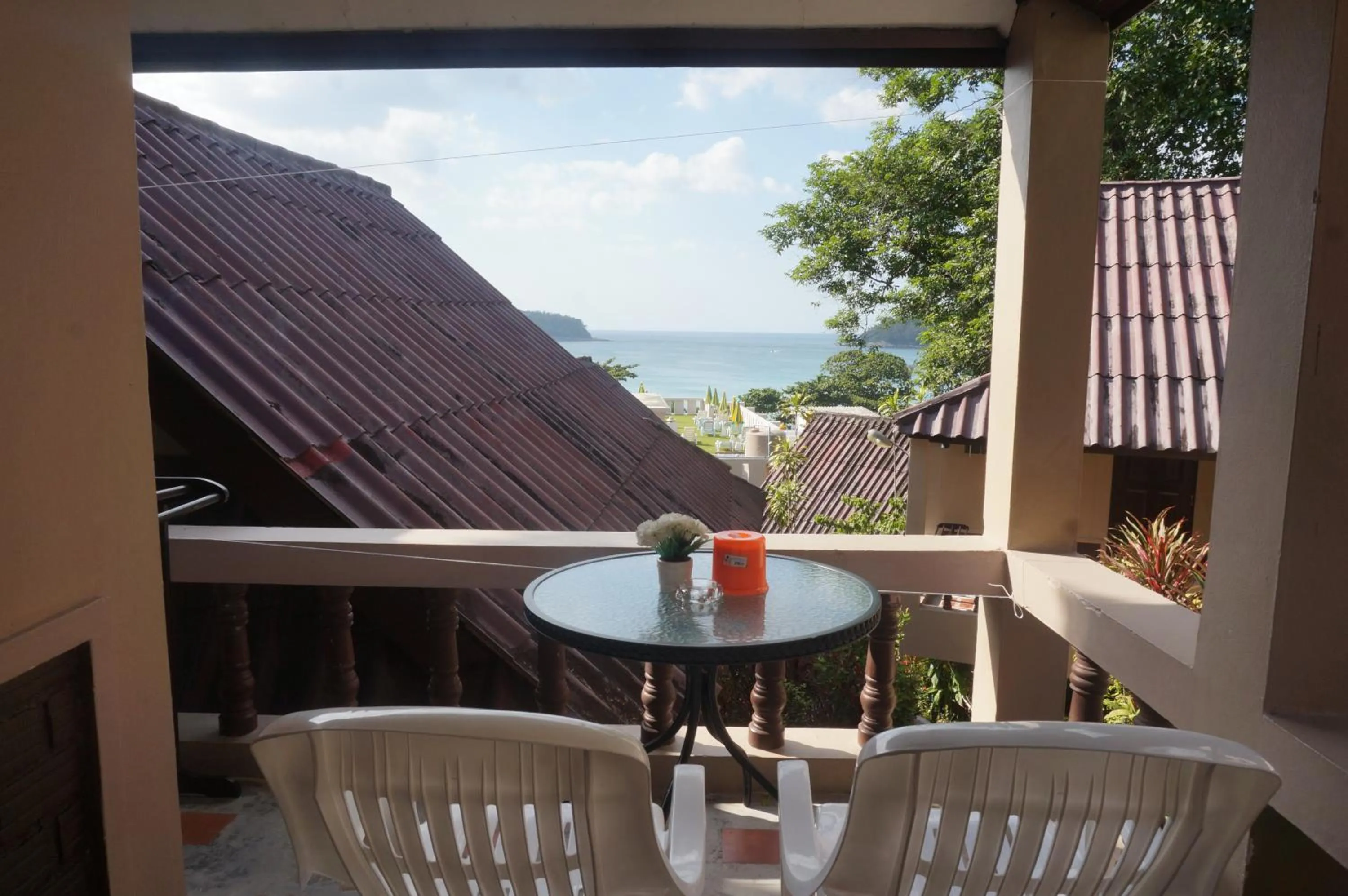 Sea view in Kata Beachwalk Hotel and Bungalows