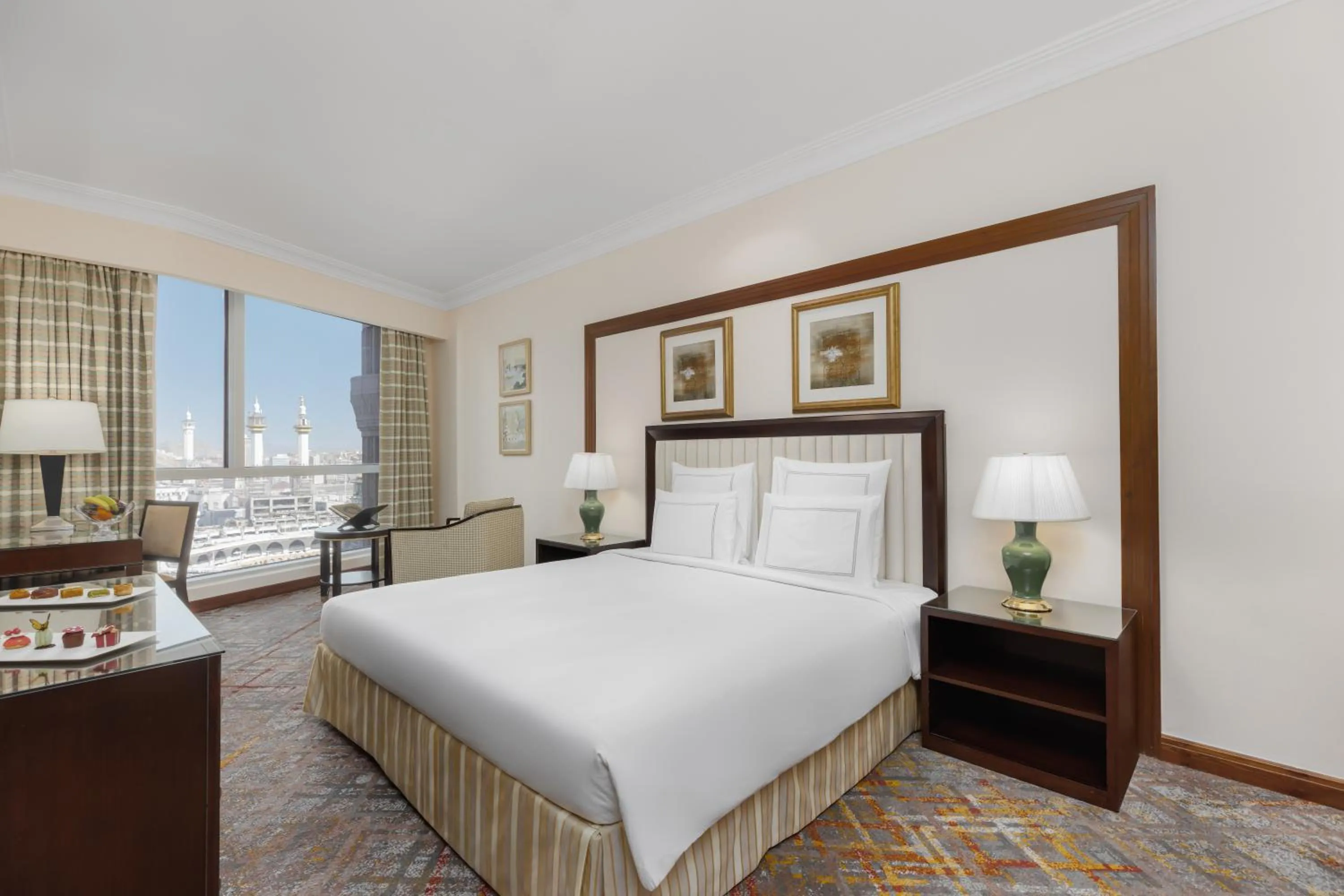 Bed in Swissotel Al Maqam Makkah