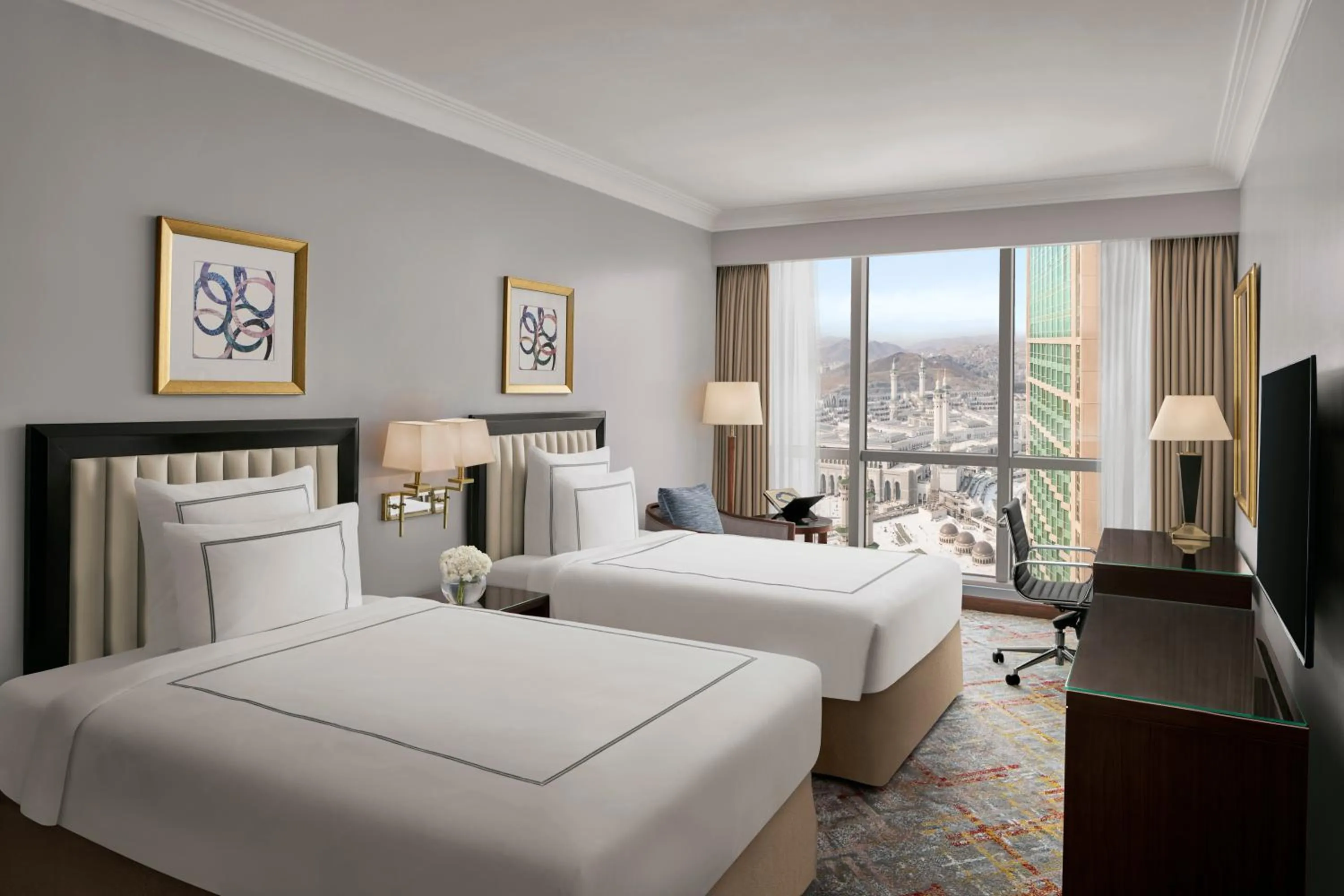 Bedroom, Bed in Swissotel Al Maqam Makkah