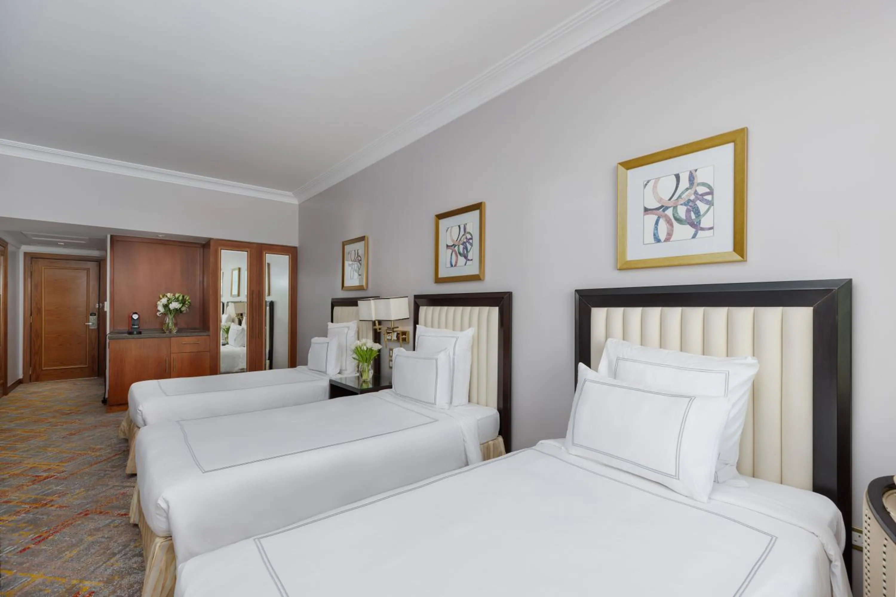 Bed in Swissotel Al Maqam Makkah