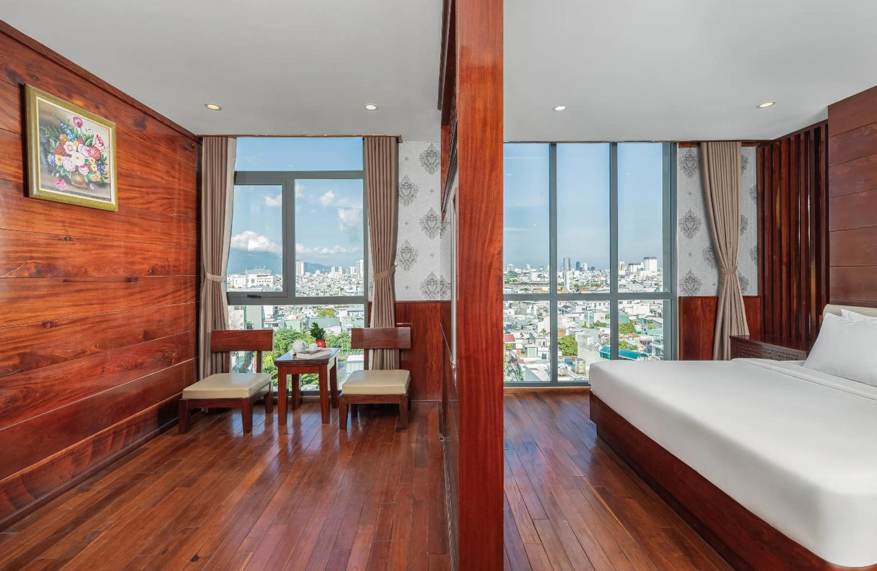 View (from property/room), Bed in Ocean Star Da Nang Bay Hotel