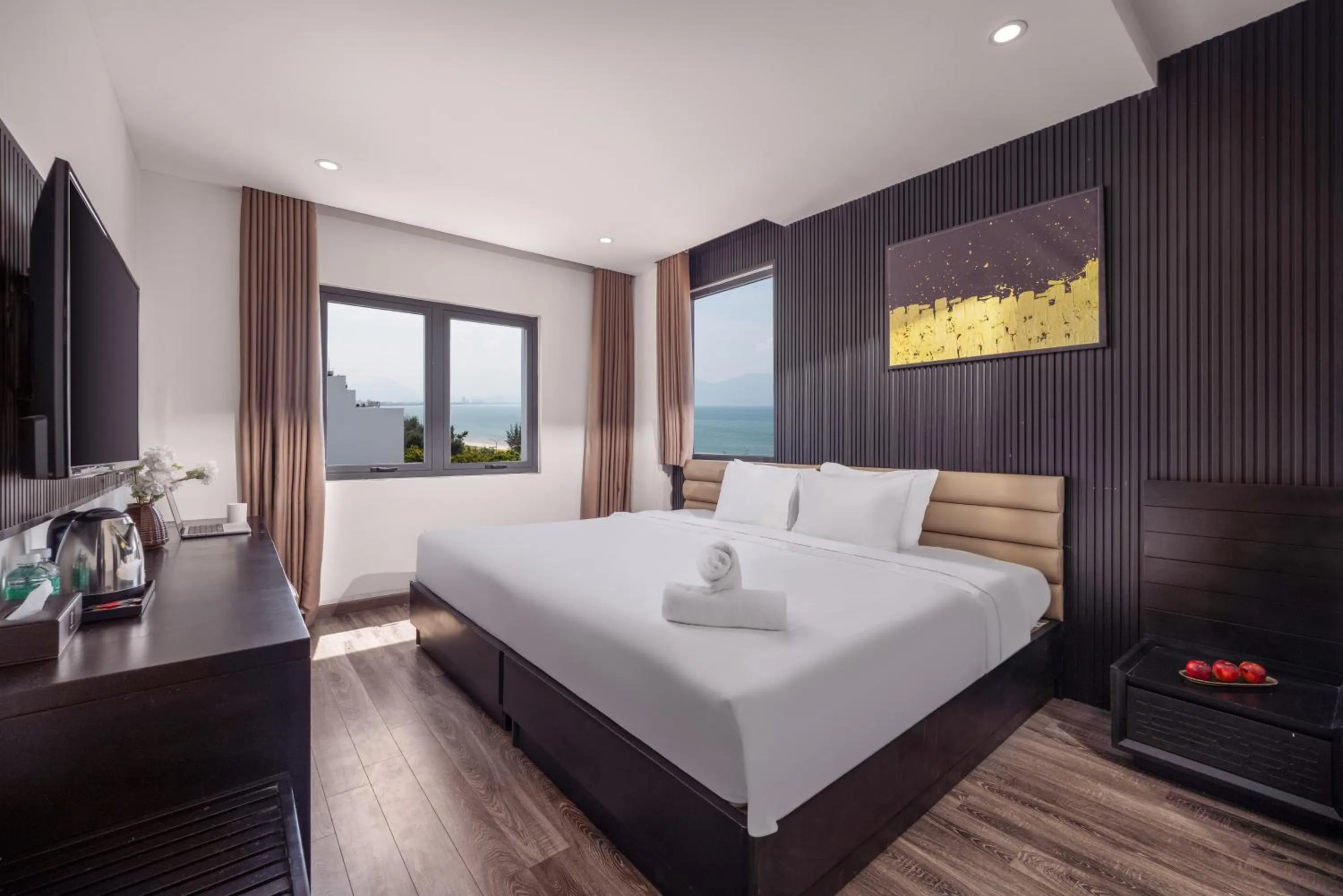 Bed in Ocean Star Da Nang Bay Hotel