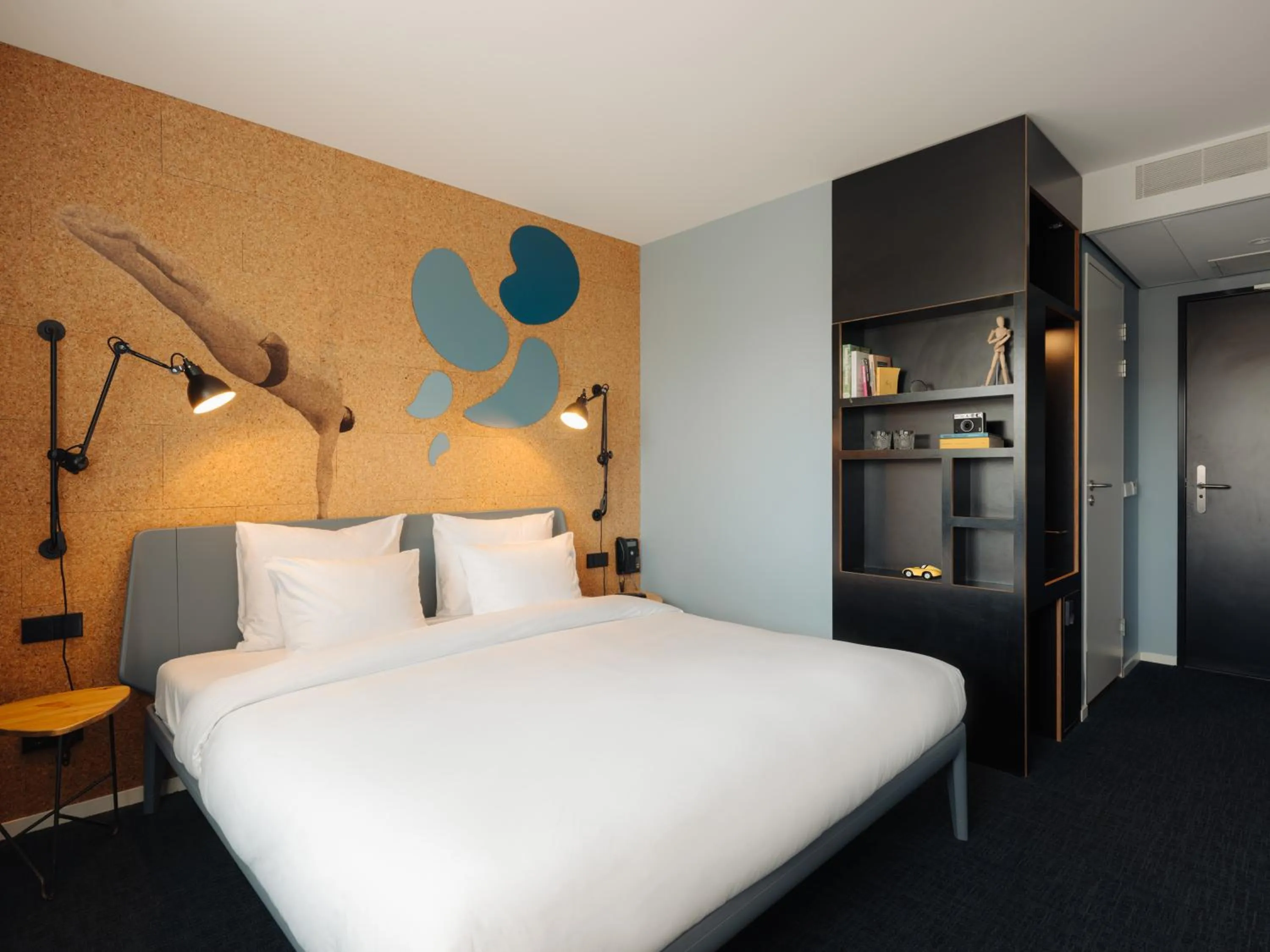 Bed in Conscious Hotel The Tire Station