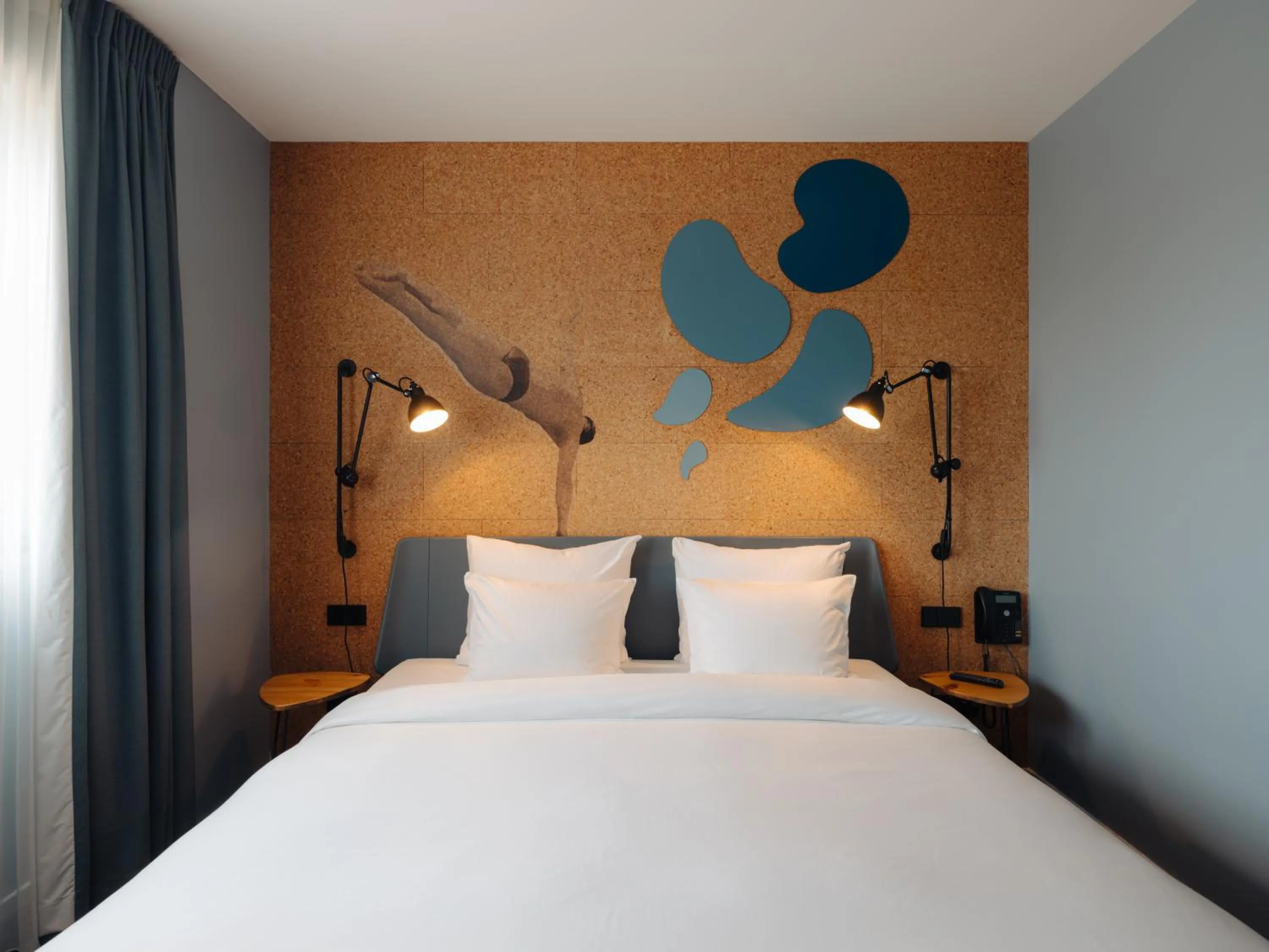 Bed in Conscious Hotel The Tire Station