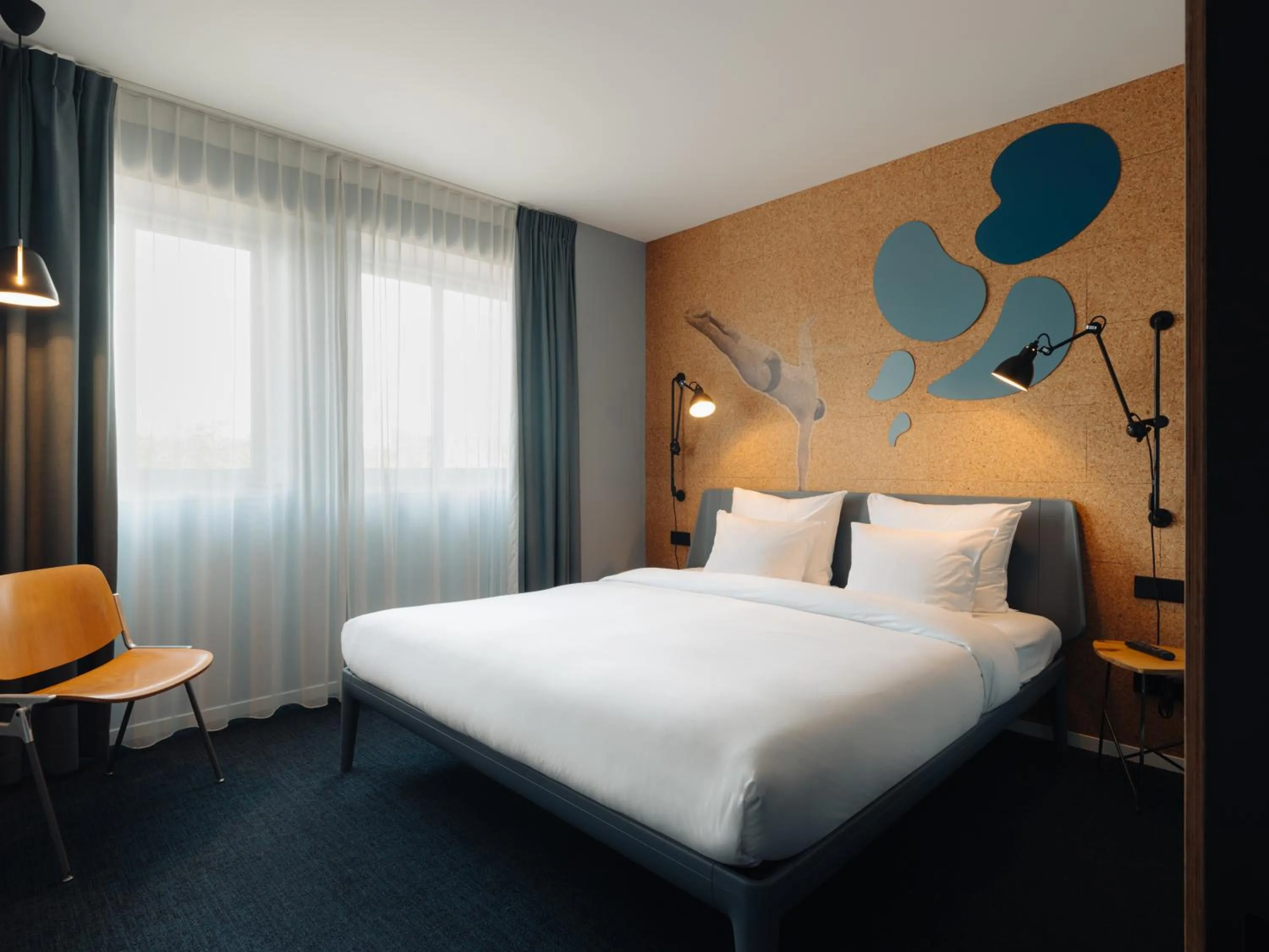 Bed in Conscious Hotel The Tire Station