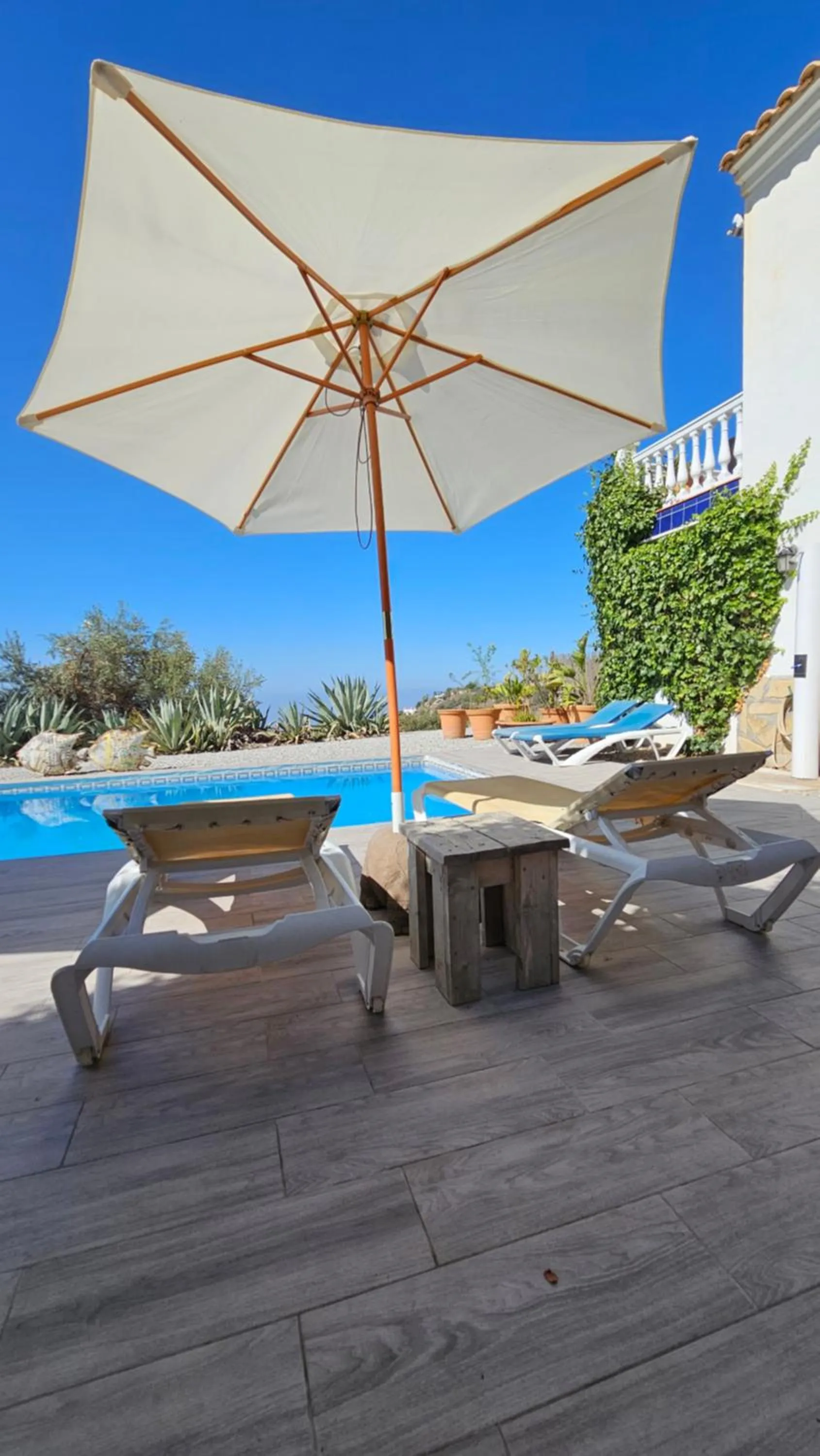 Swimming pool in Campo Agave Luxury Tents