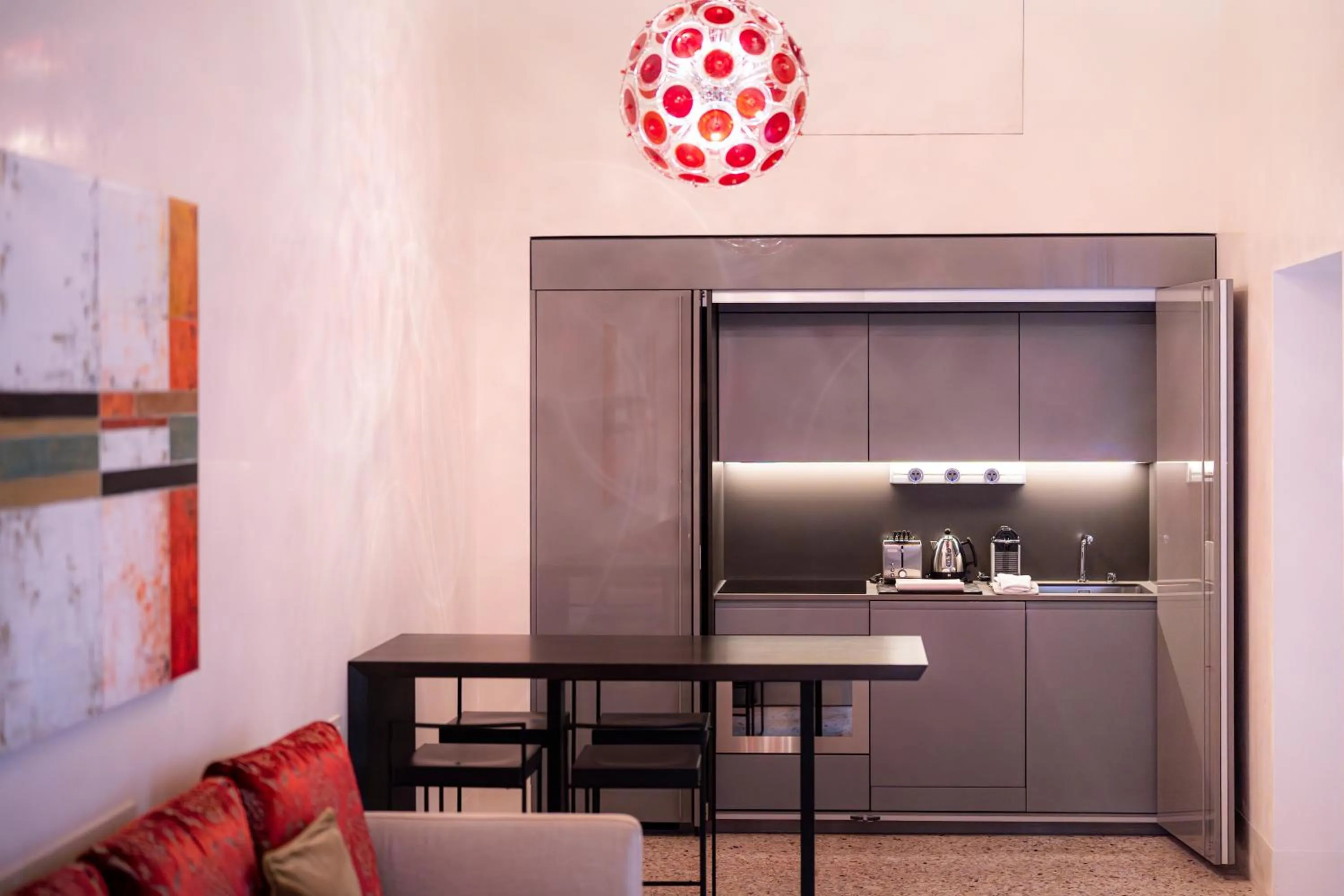 Kitchen or kitchenette in Palazzo Morosini Degli Spezieri - Lifestyle Apartments