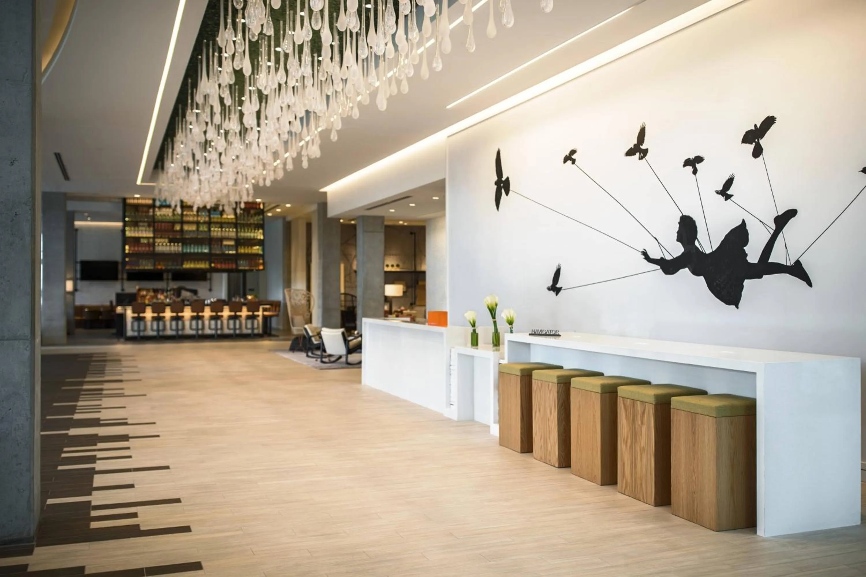 Lobby or reception in Renaissance Atlanta Airport Gateway Hotel