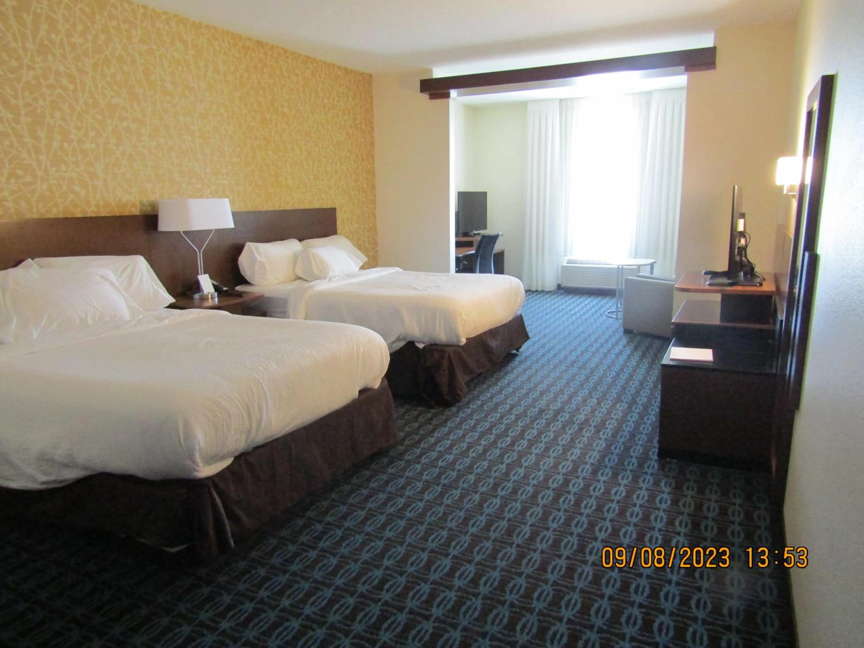 Bedroom, Bed in Fairfield Inn & Suites by Marriott Sidney