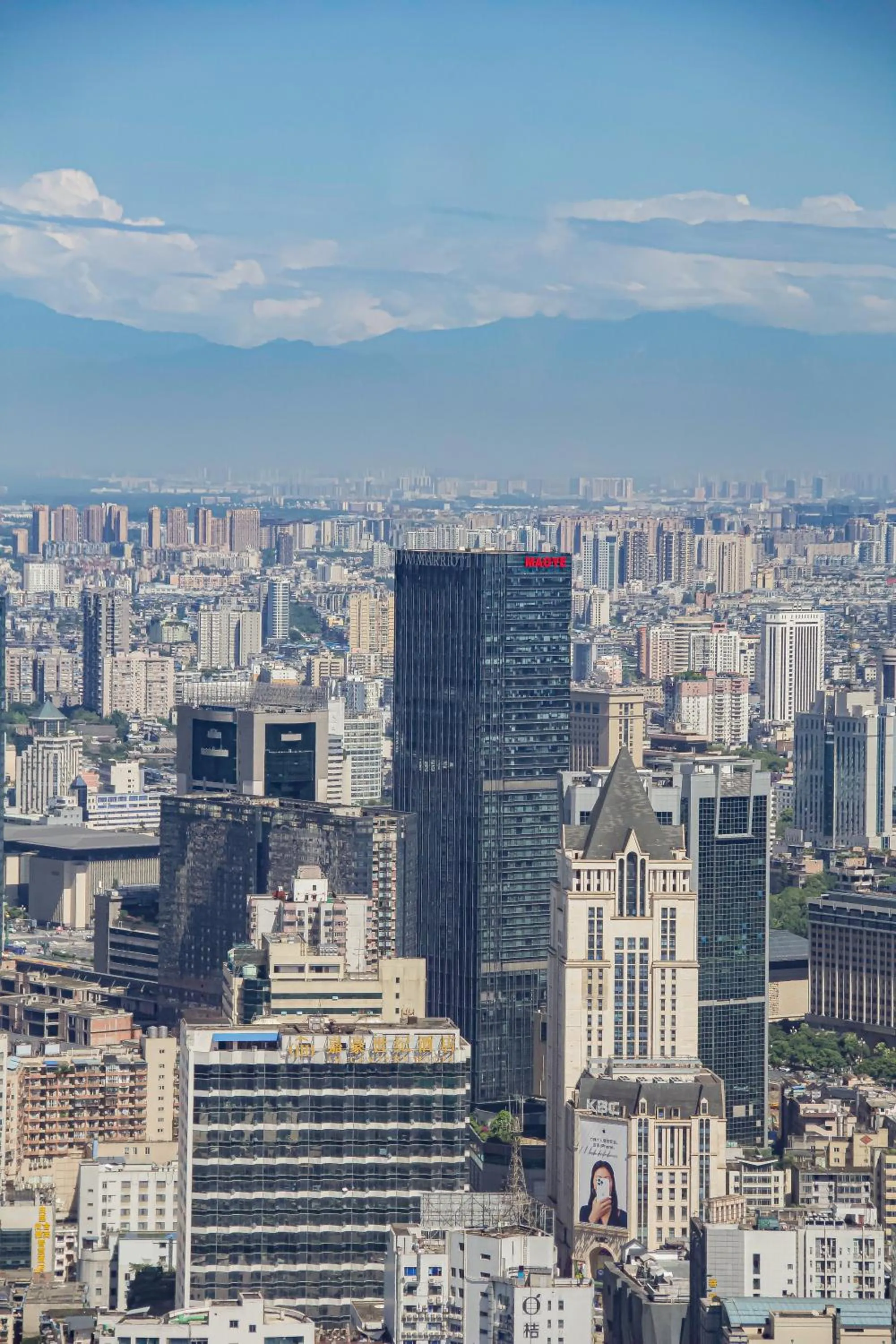 Property building in JW Marriott Hotel Chengdu