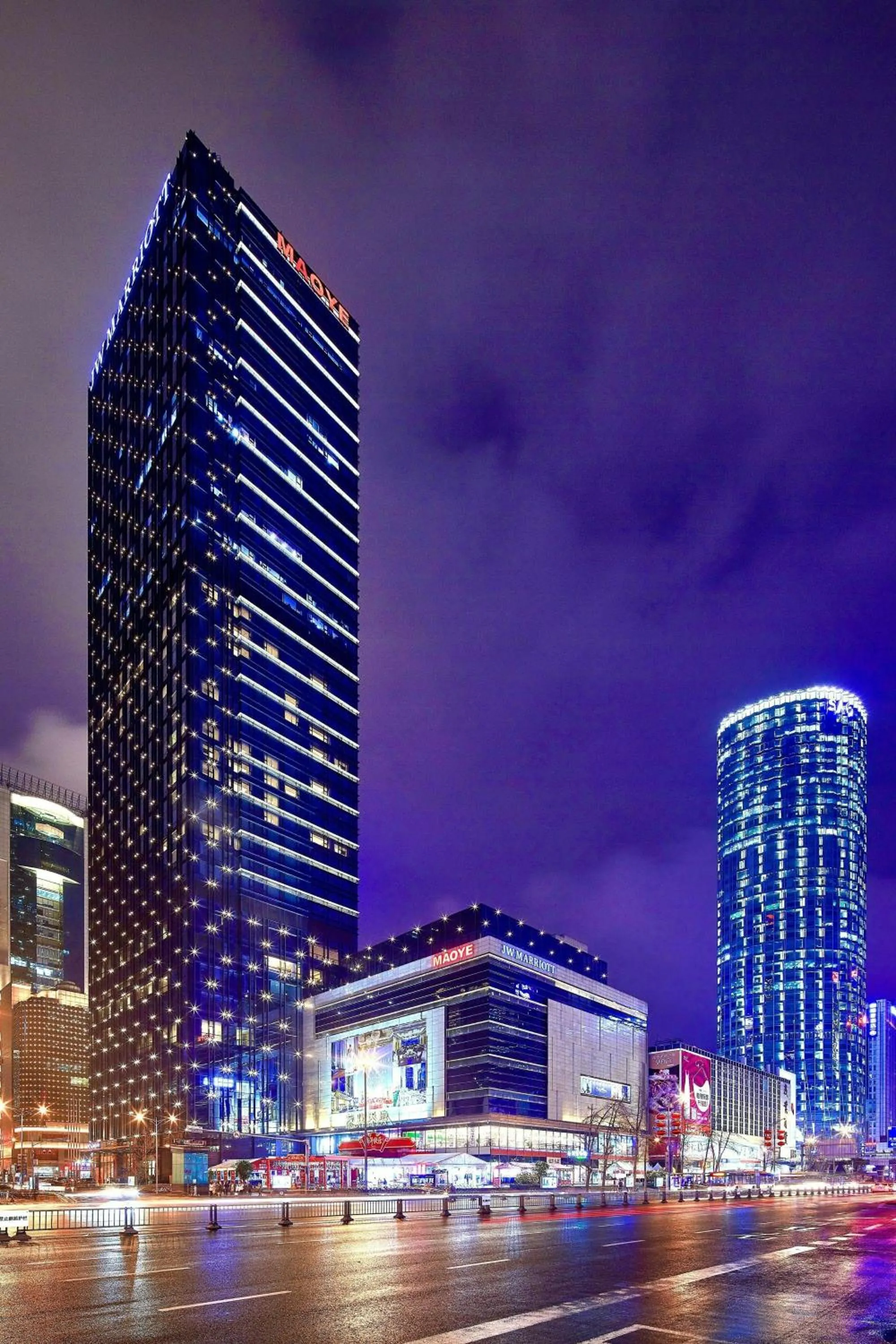 Property building in JW Marriott Hotel Chengdu