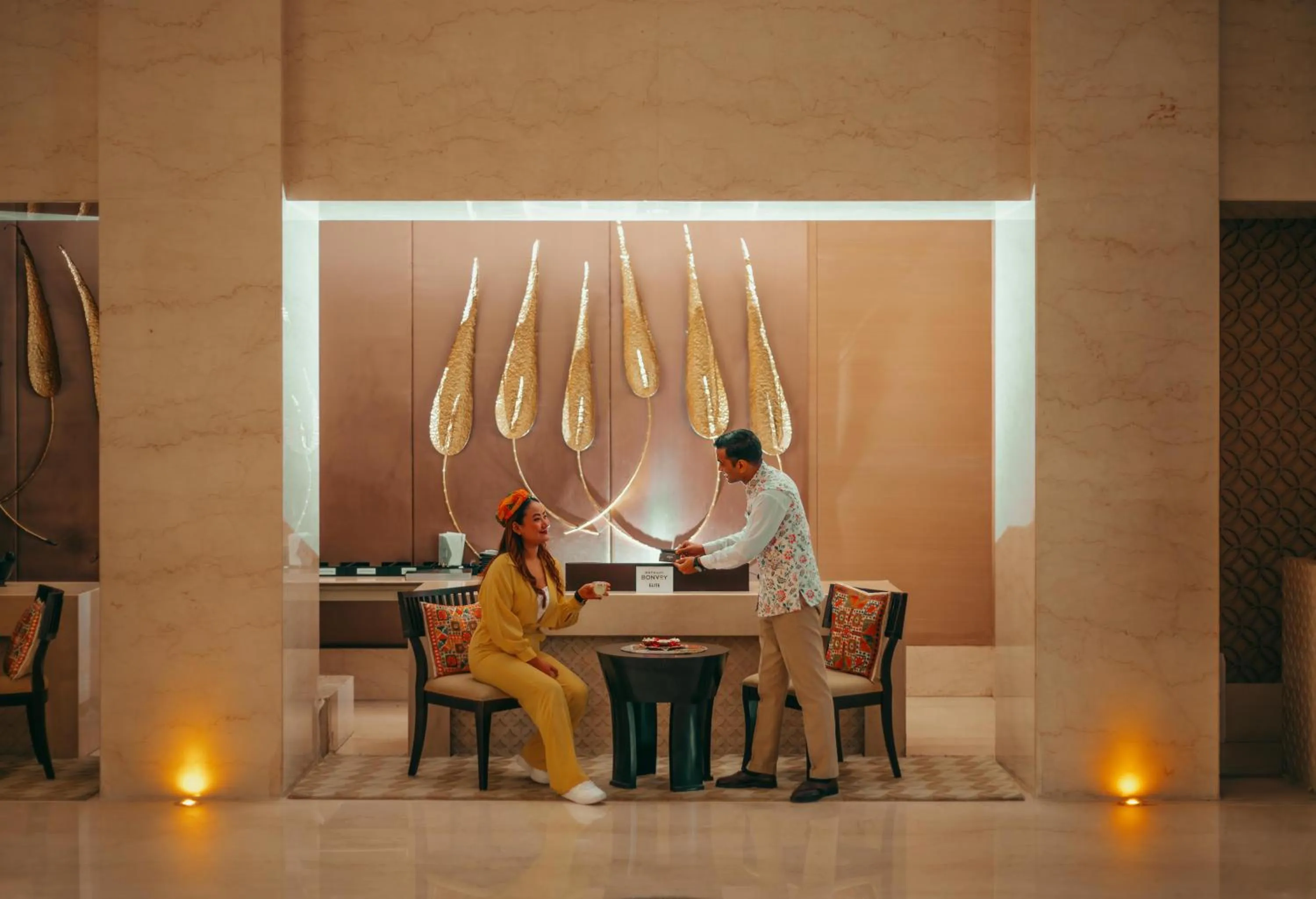 Lobby or reception in Jaisalmer Marriott Resort & Spa