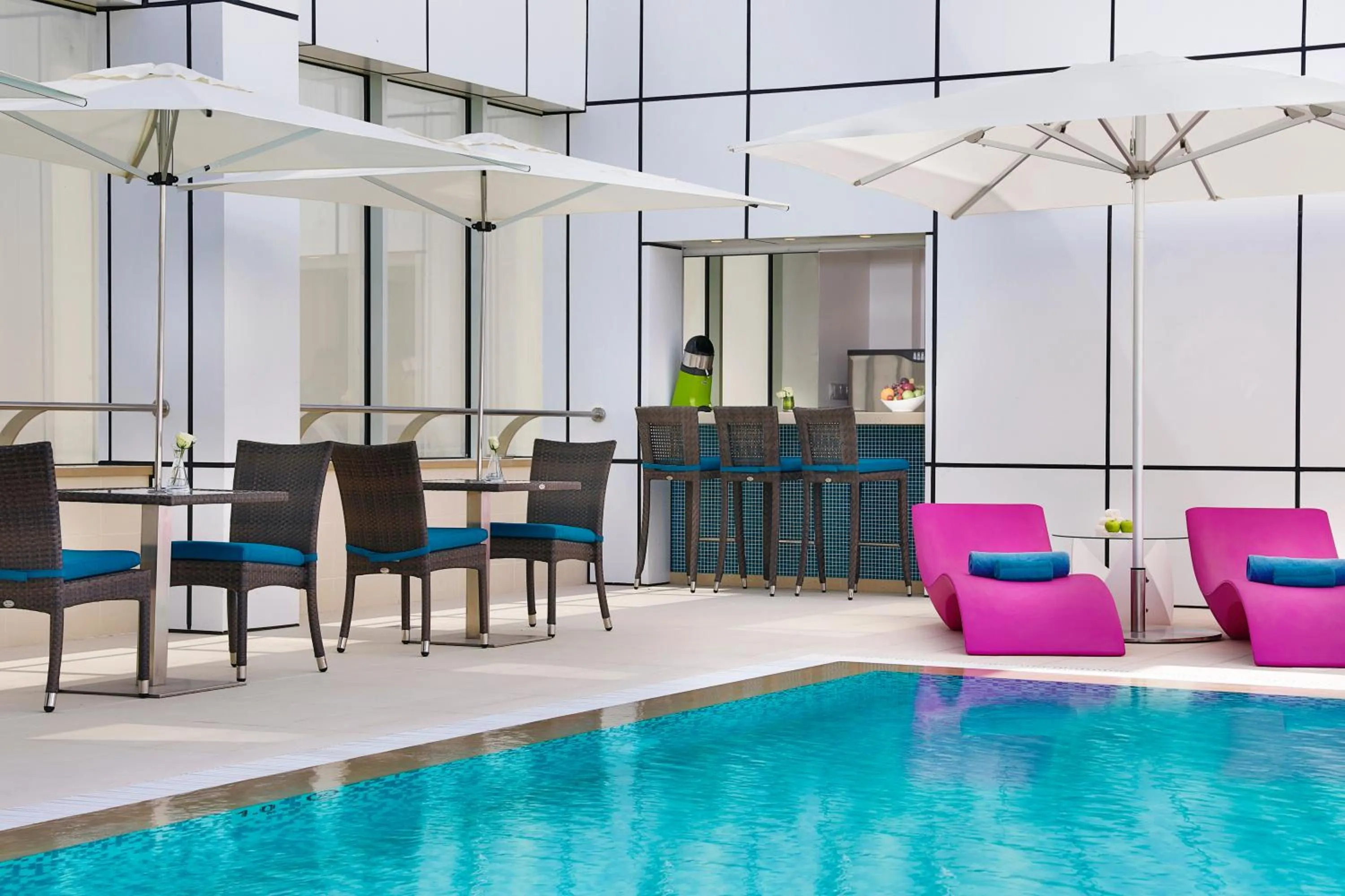 Swimming pool in Courtyard by Marriott Riyadh Olaya