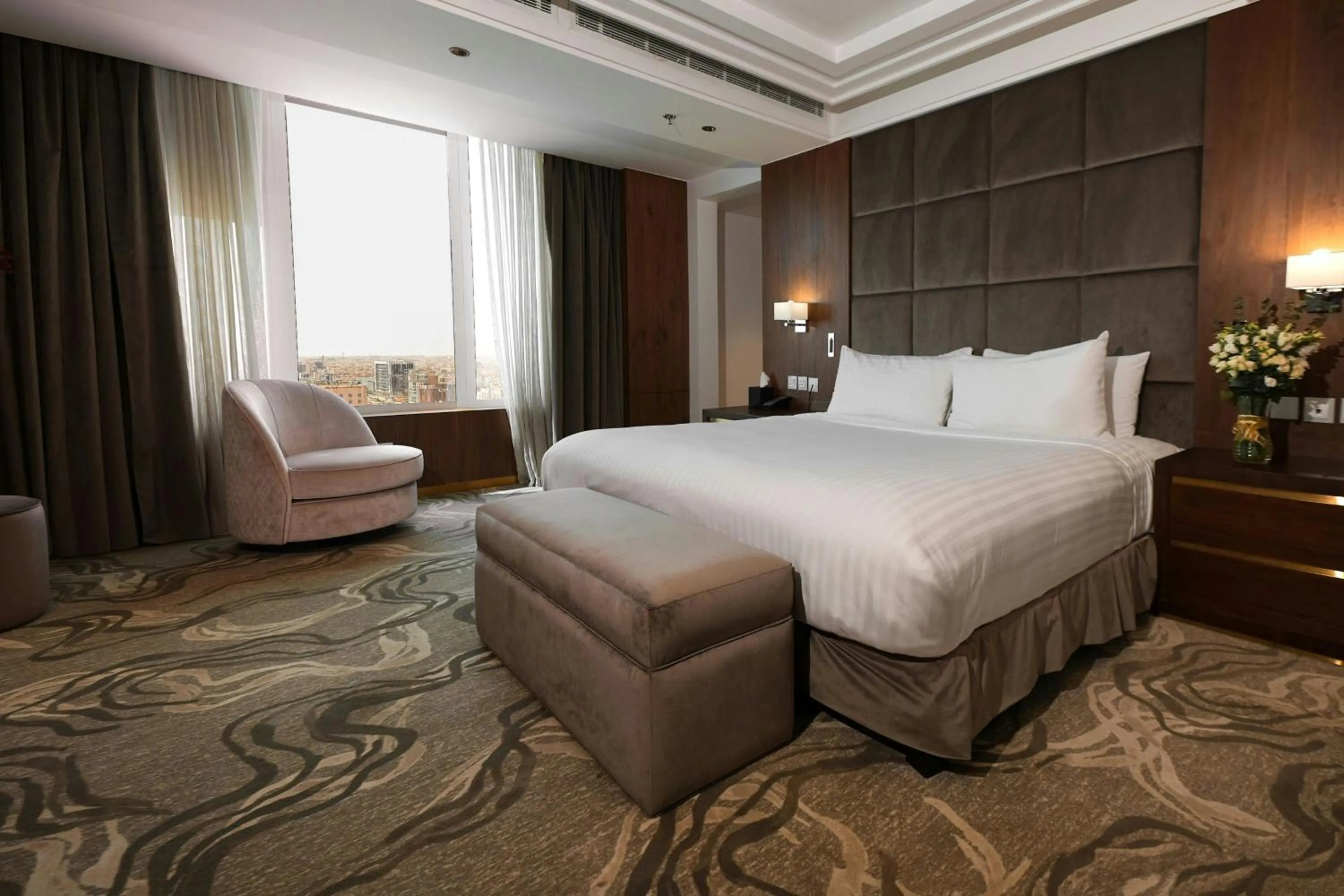 Bedroom, Bed in Courtyard by Marriott Riyadh Olaya
