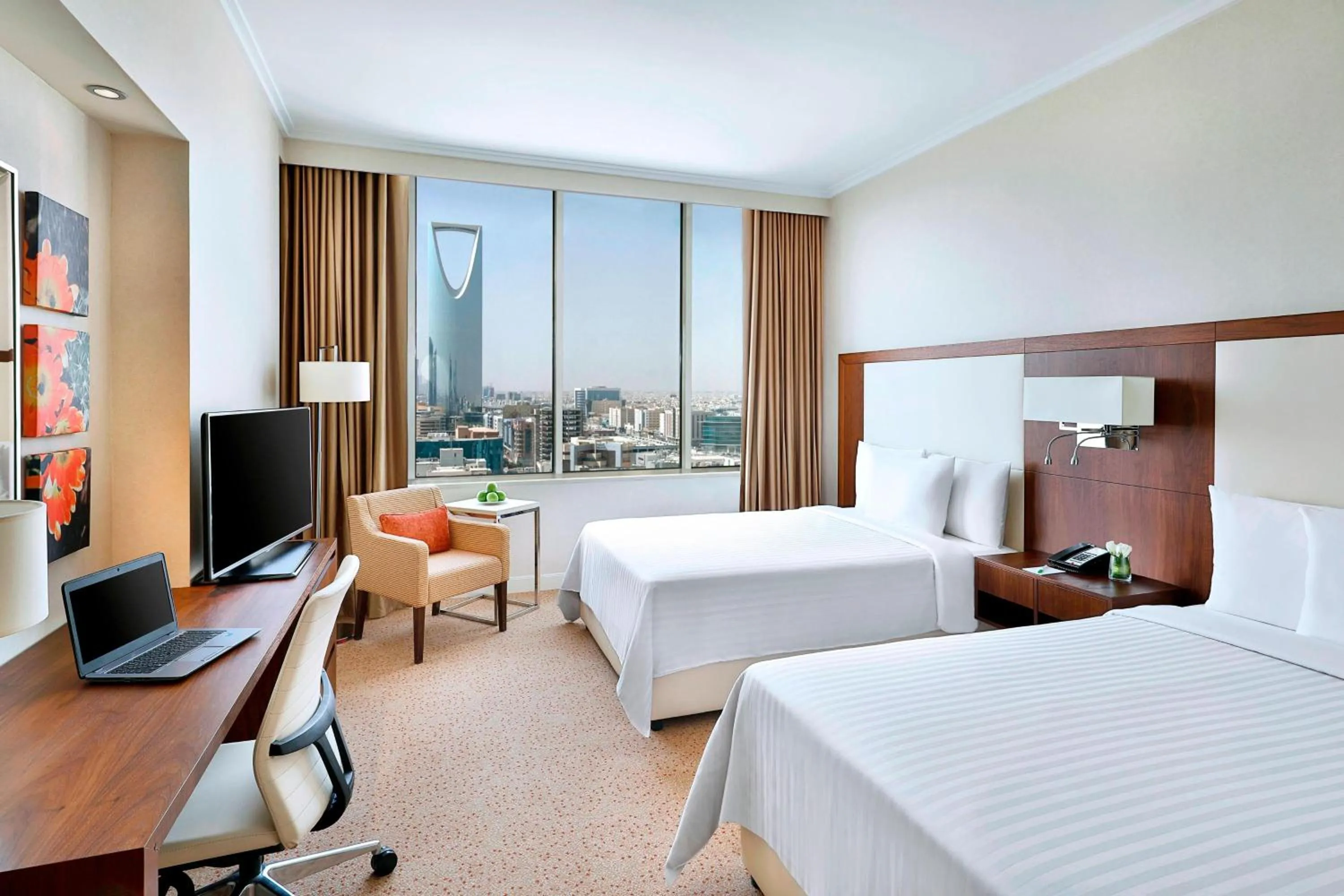Bedroom, Bed in Courtyard by Marriott Riyadh Olaya
