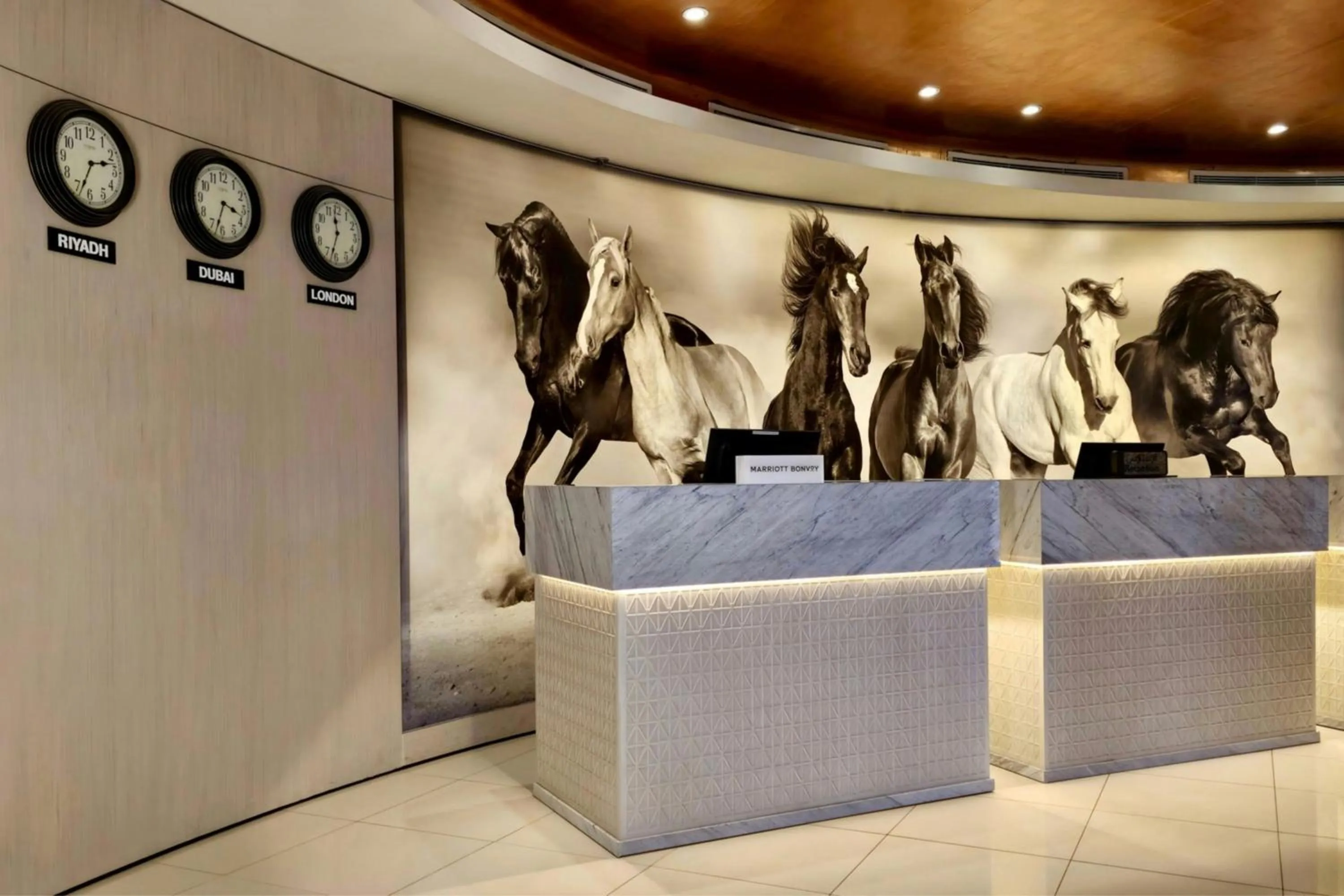 Lobby or reception in Courtyard by Marriott Riyadh Olaya