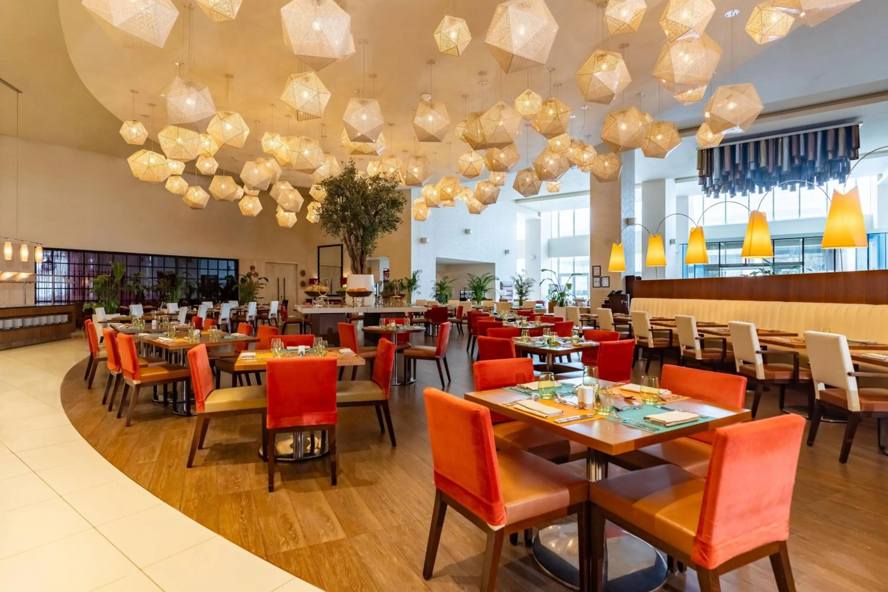 Restaurant/places to eat in Courtyard by Marriott Riyadh Olaya