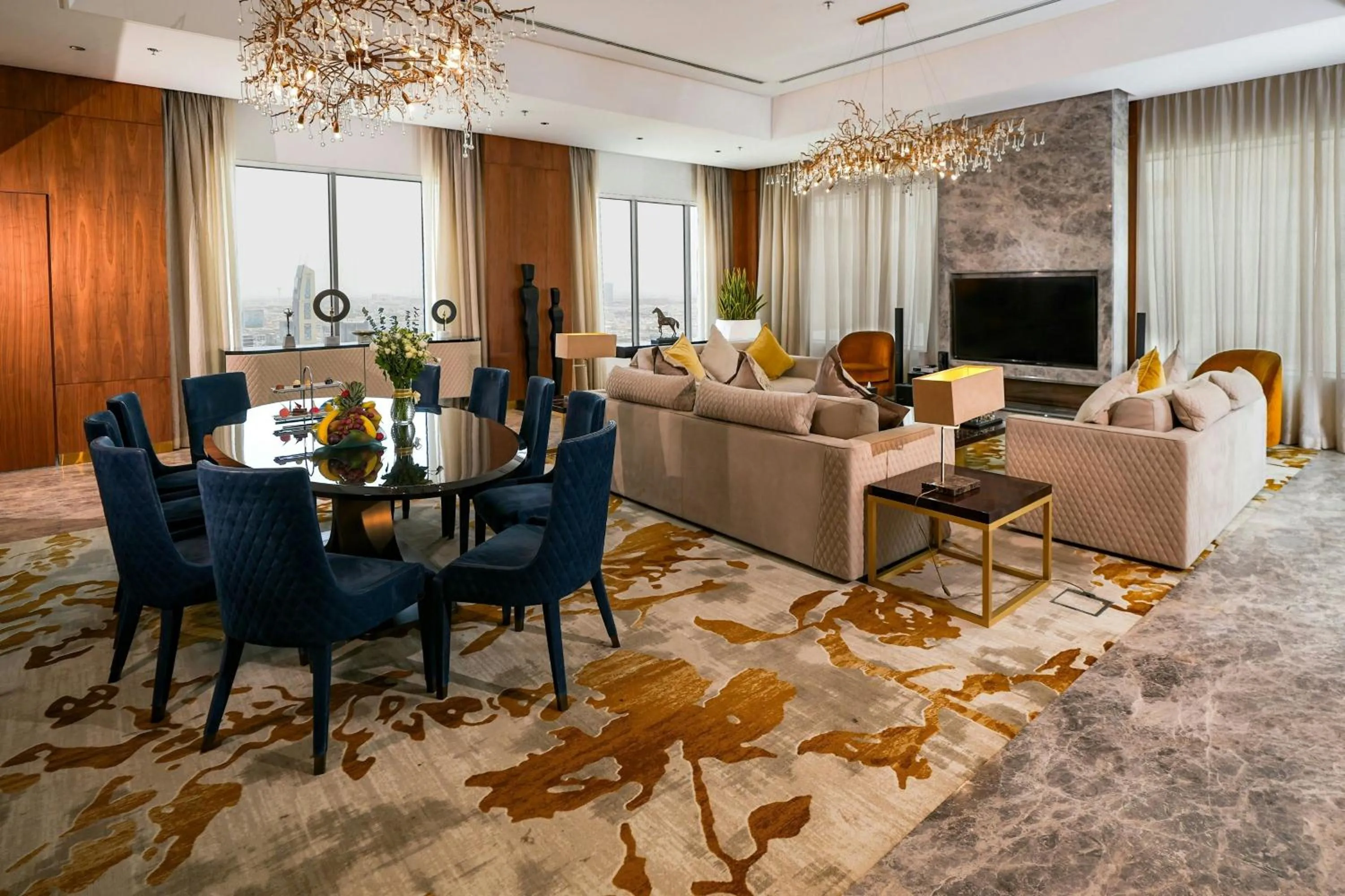 Living room in Courtyard by Marriott Riyadh Olaya