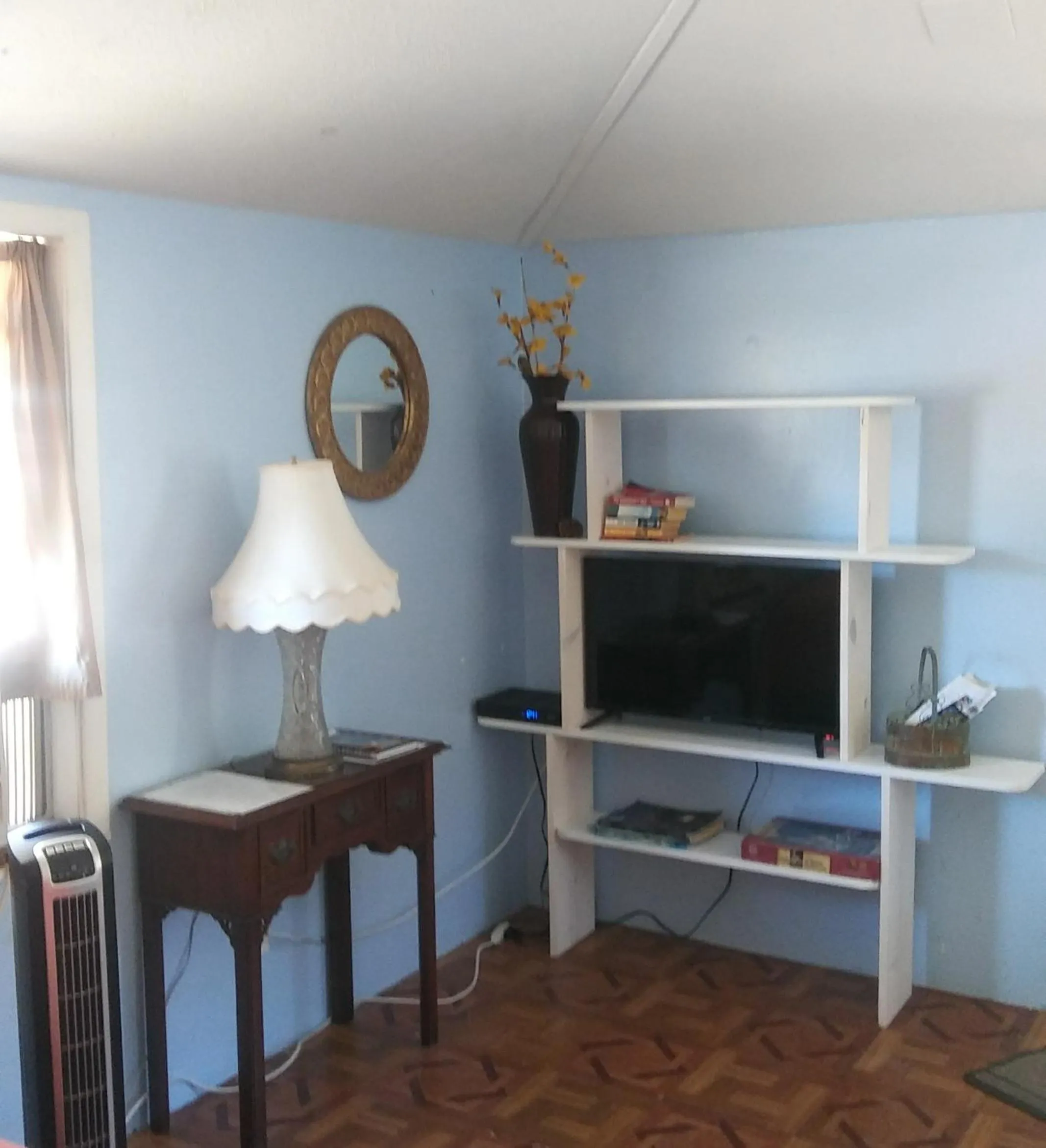 TV and multimedia in 1 Beige Cozy Bungalow or 1 White Cozy Efficiency Cottage in Titusville