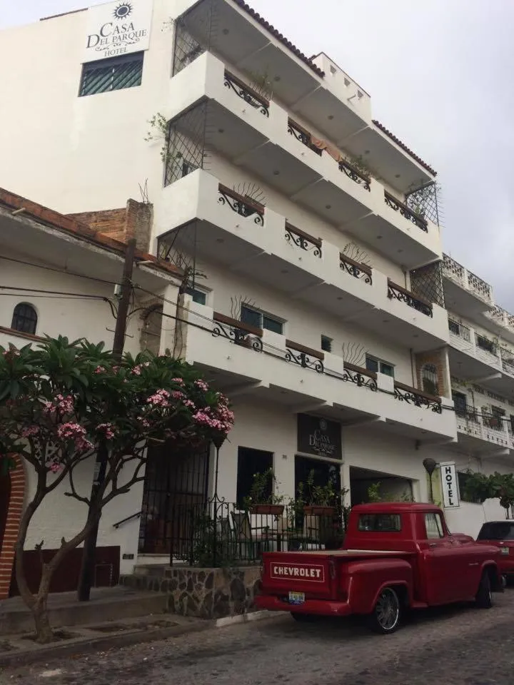 Facade/entrance in Casa del Parque Vallarta