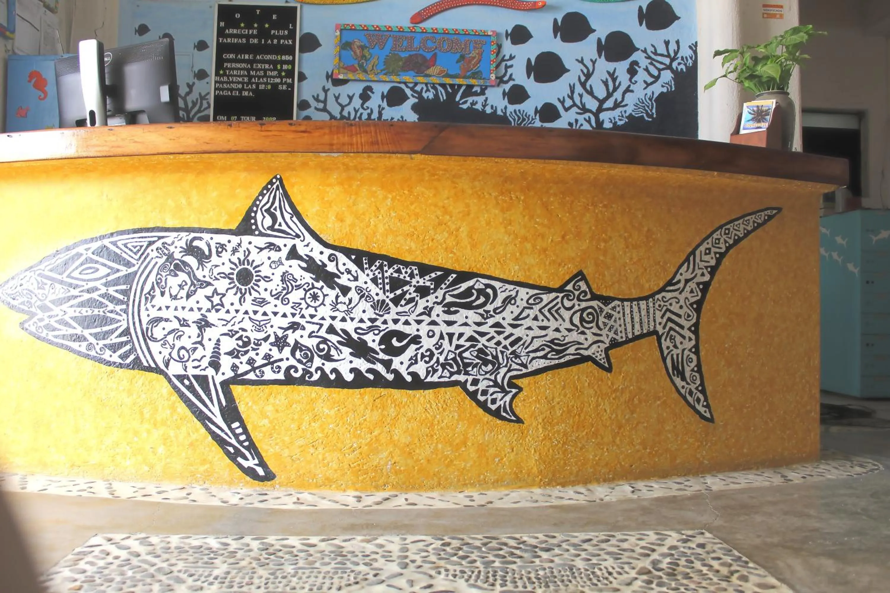 Lobby or reception in Hotel Arrecife Huatulco Plus