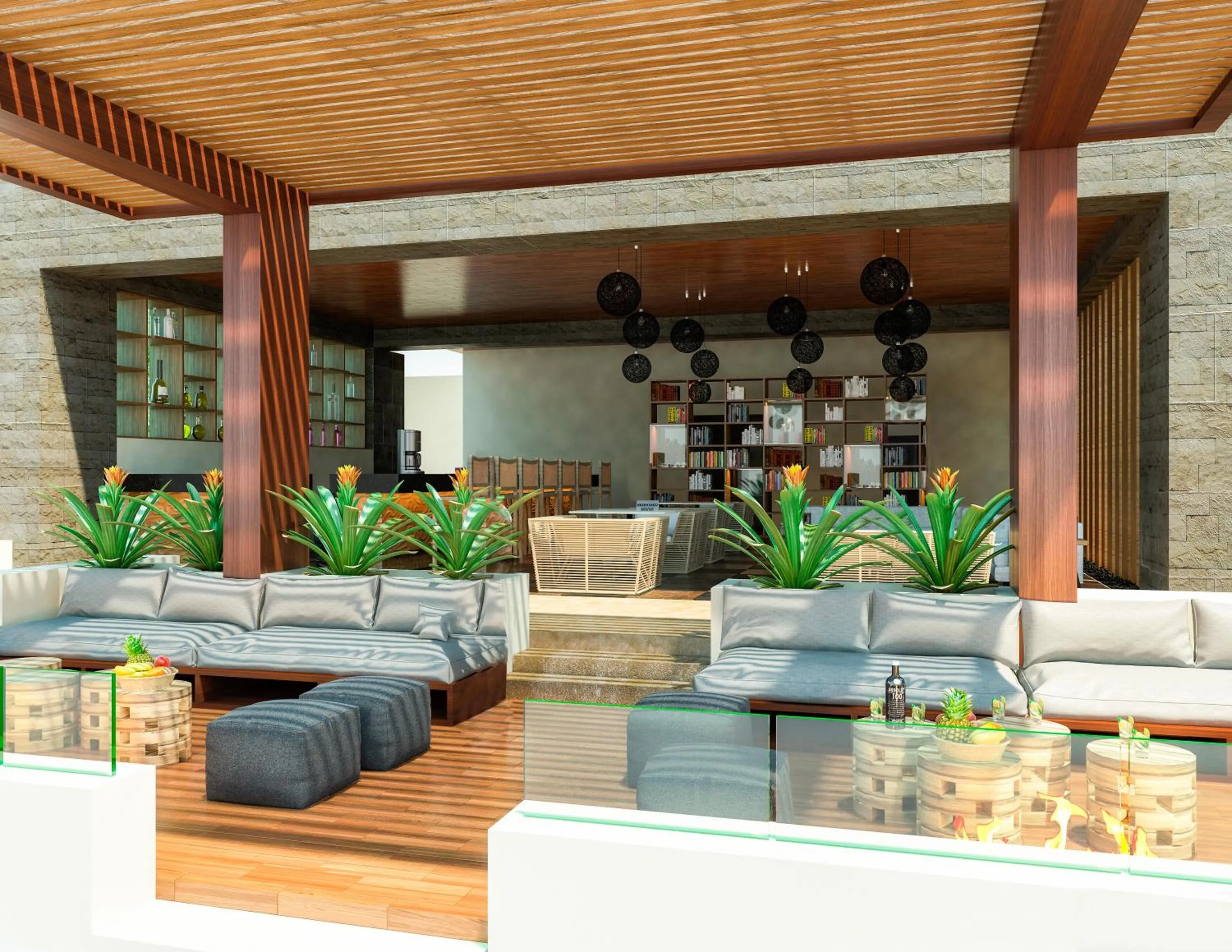 Lounge or bar in The Towers at Pueblo Bonito Pacifica - All Inclusive - Adults Only