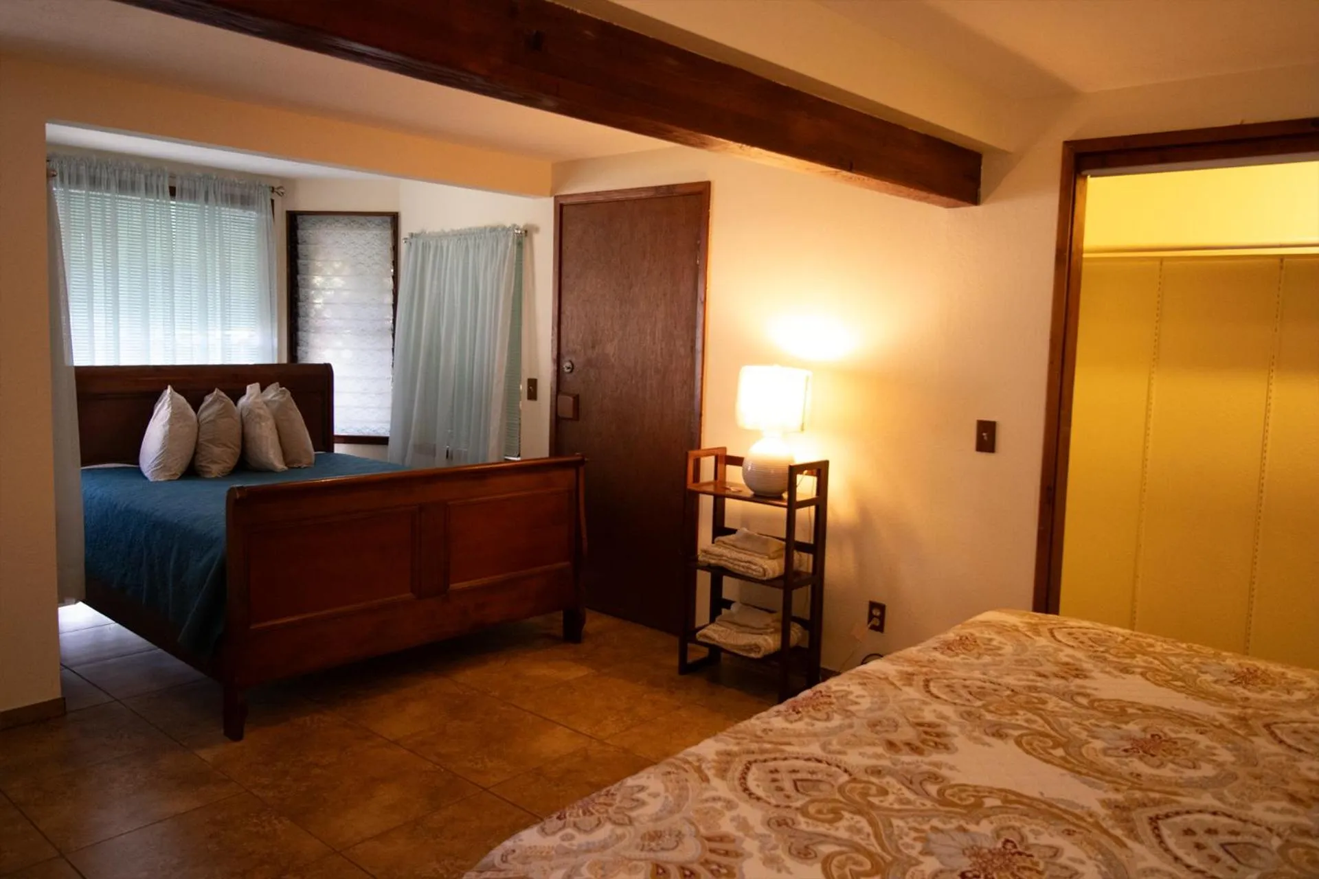 Bed in Hawaii Island Resort