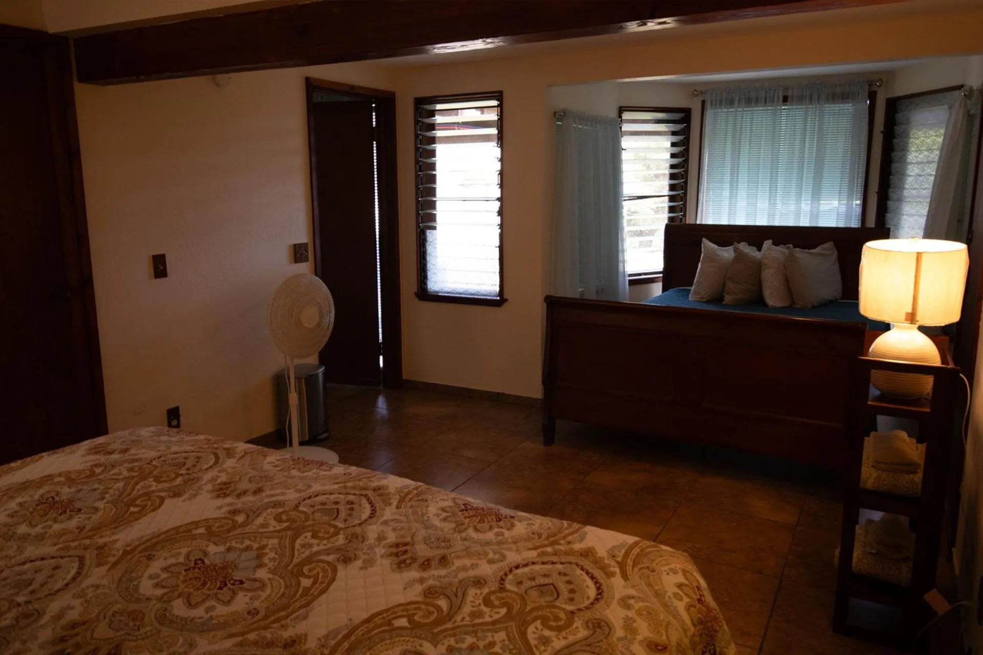 Bed in Hawaii Island Resort