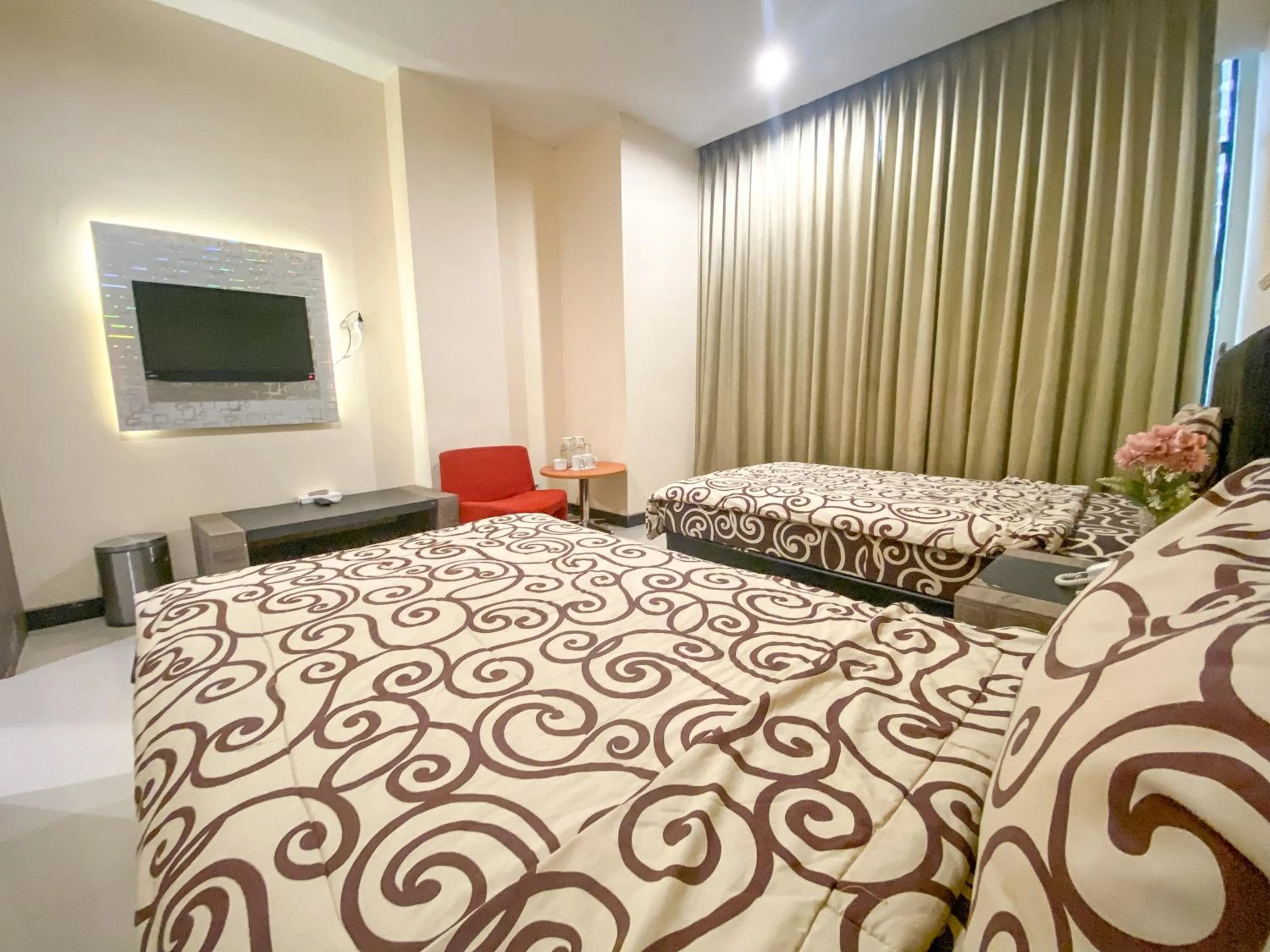Bed in UTC Hotel Semarang