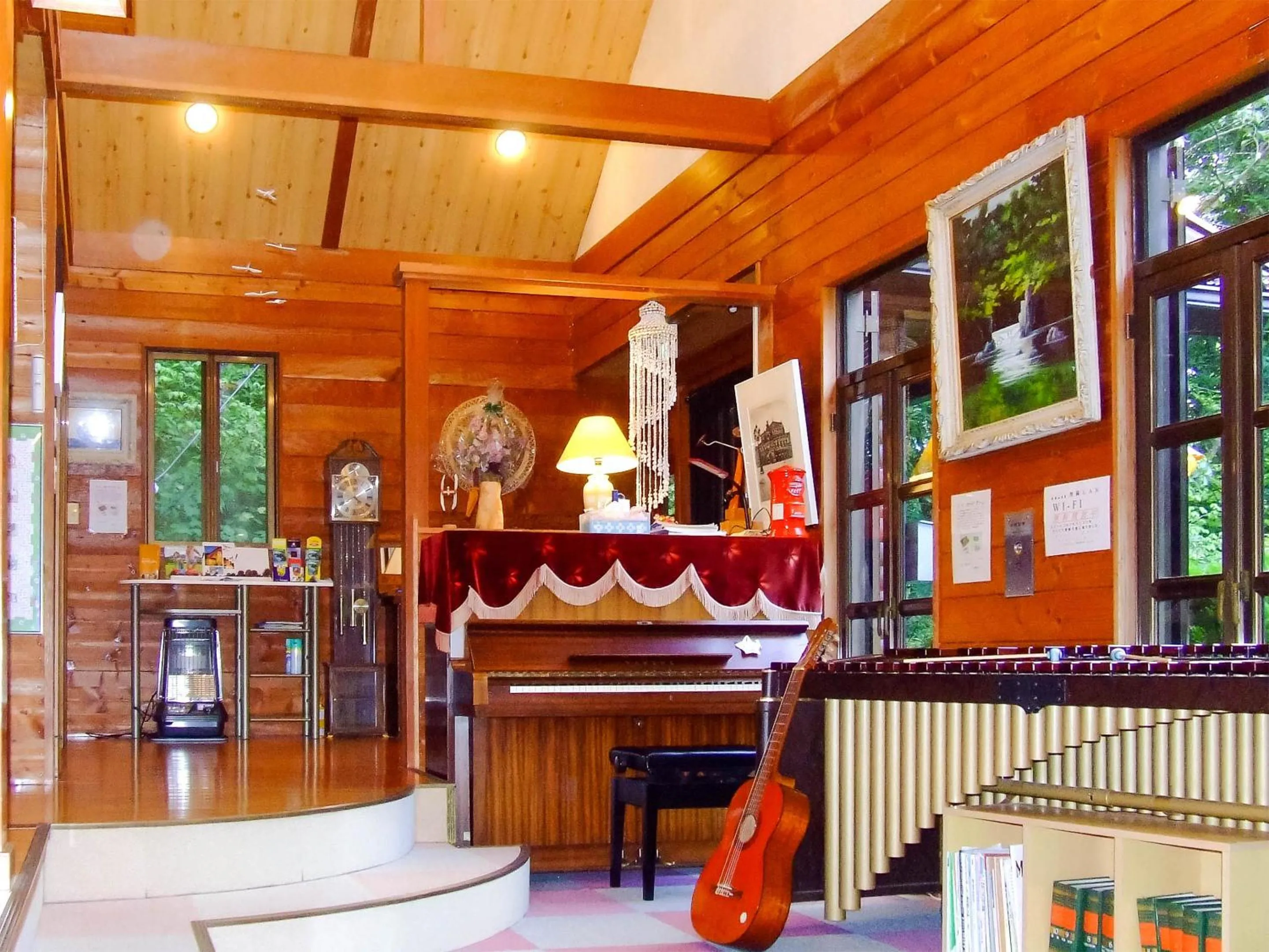 Living room in Yamanakako Pension Pause