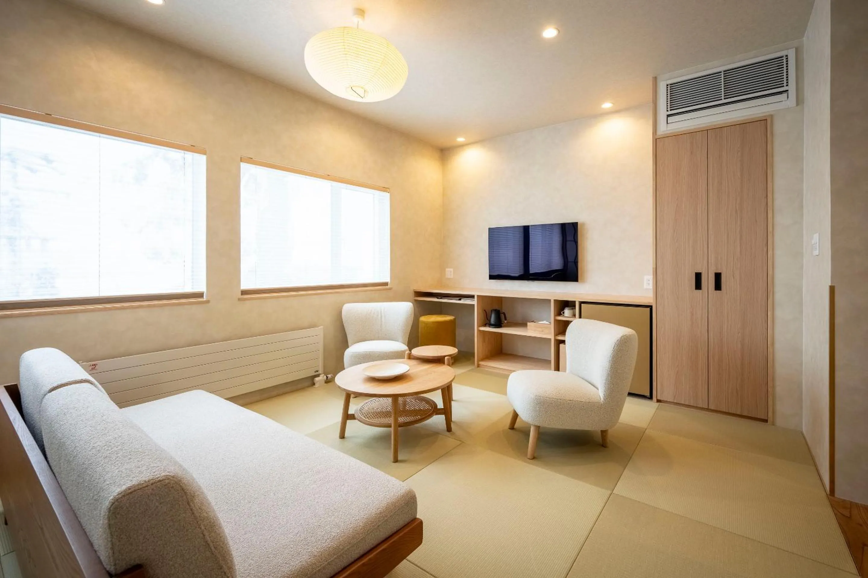 Living room in Tanuki Nozawa