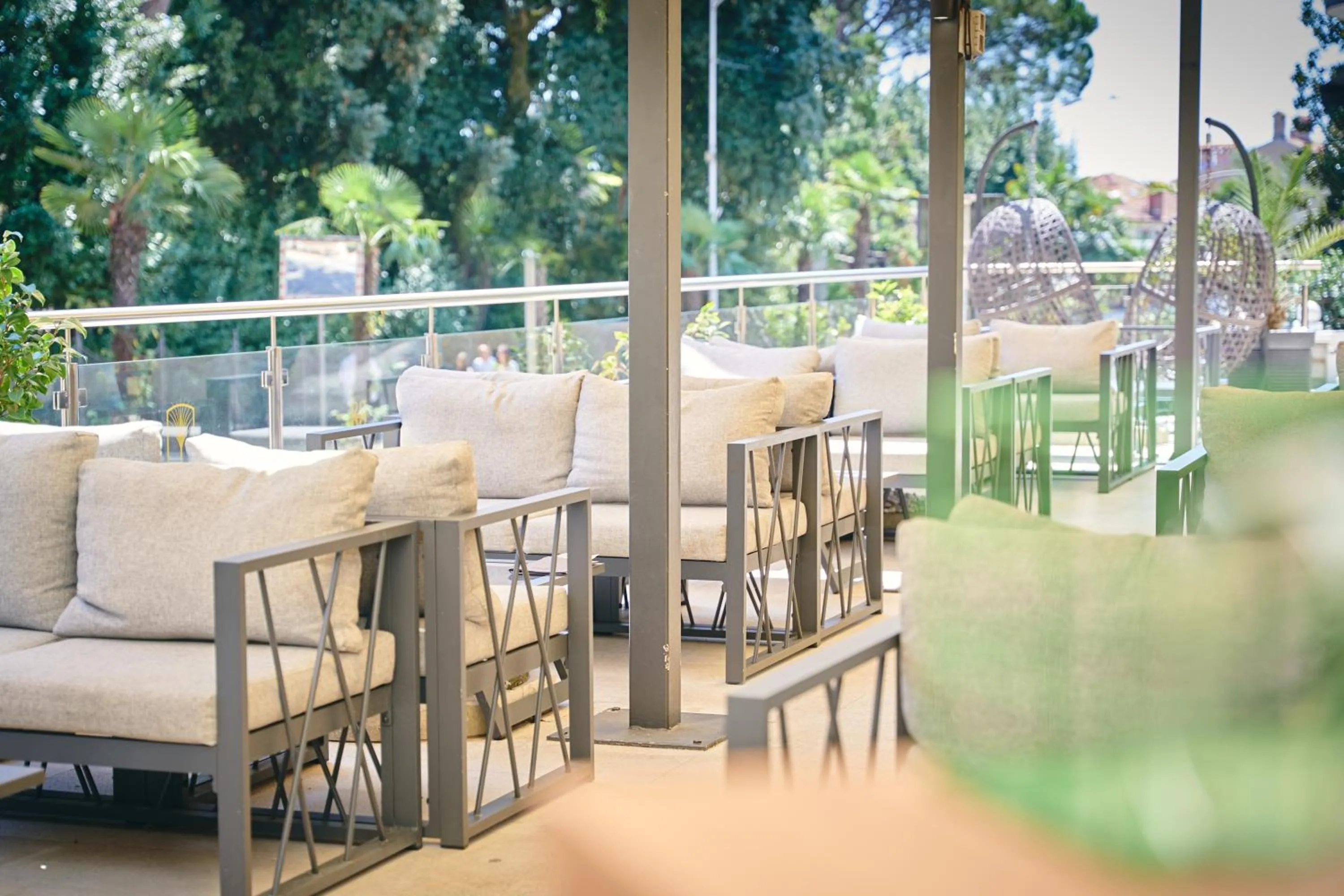 Patio in BRISTOL Hotel Opatija