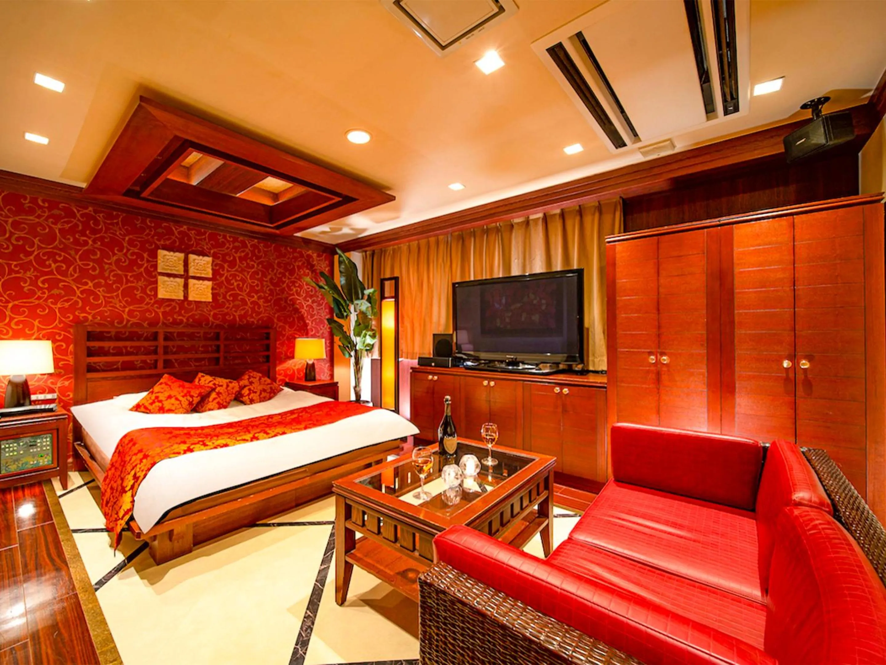 Photo of the whole room, Bed in Hotel QT Senboku - Adult Only Love Hotel -