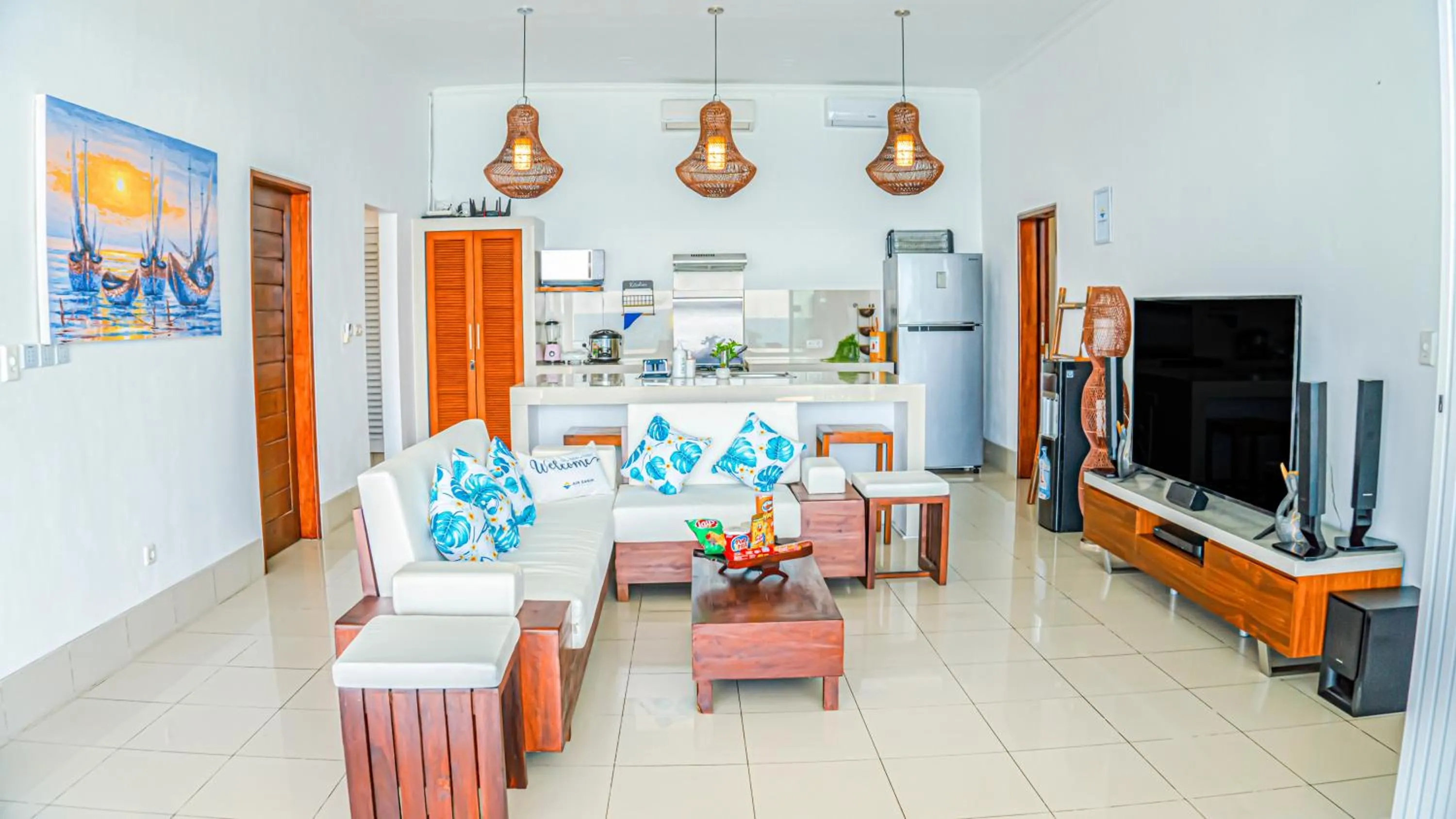 Toilet in Air Sanih Beach Villa