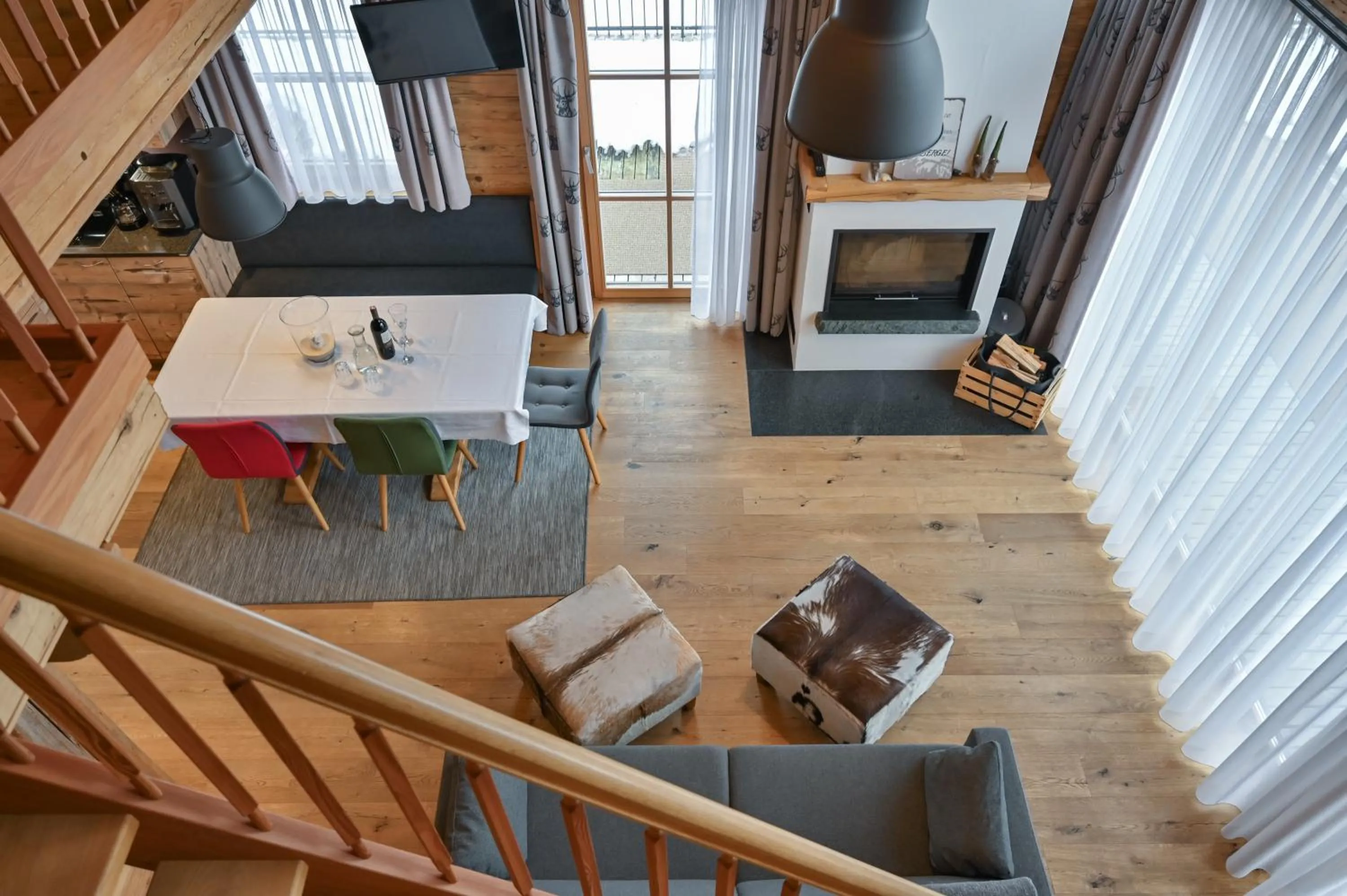 Living room in Braito's Seaside Lodges und Suites, Ferienhäuser und Ferienwohnungen