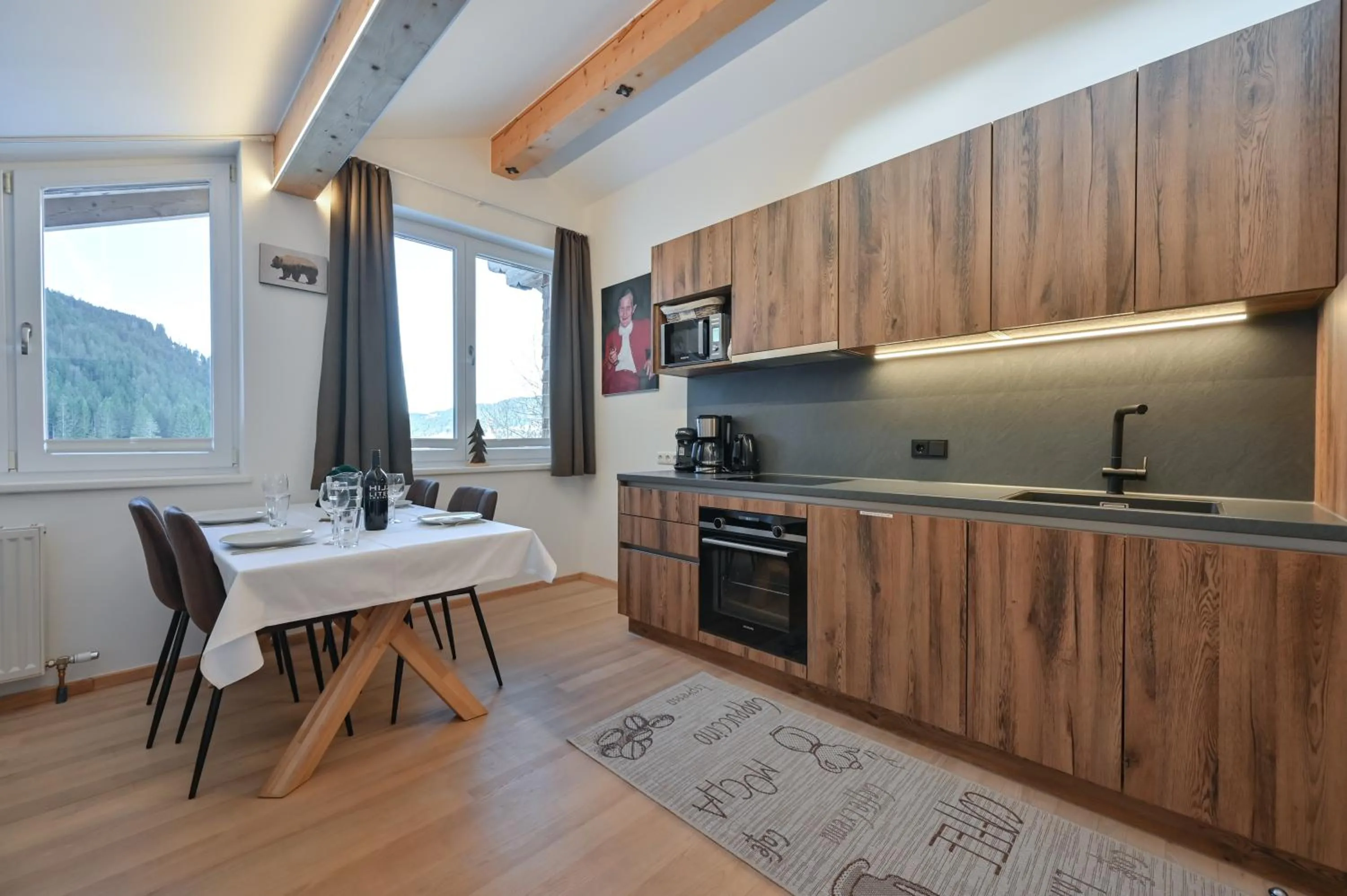 kitchen in Braito's Seaside Lodges und Suites, Ferienhäuser und Ferienwohnungen
