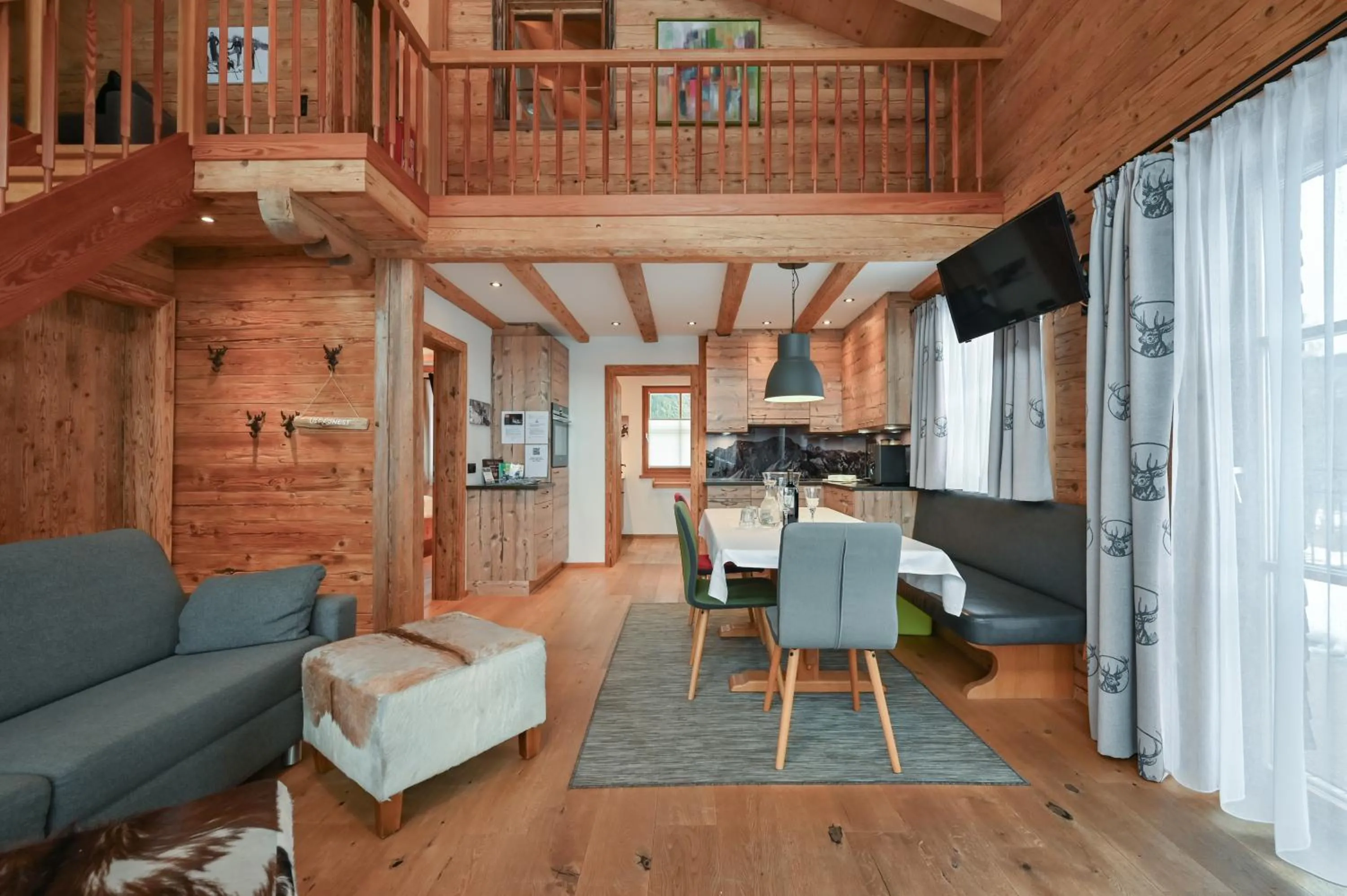 Living room in Braito's Seaside Lodges und Suites, Ferienhäuser und Ferienwohnungen