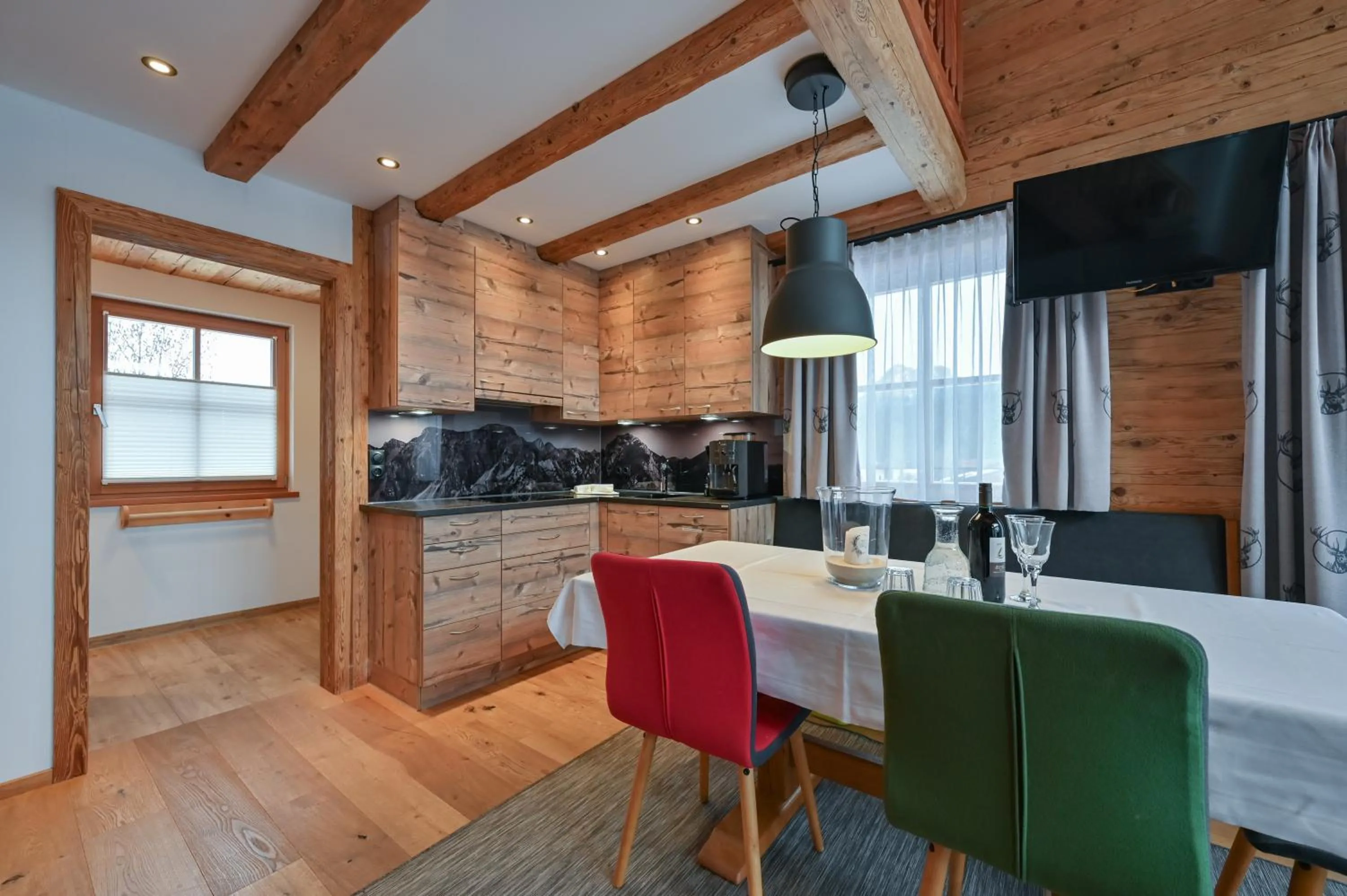 kitchen in Braito's Seaside Lodges und Suites, Ferienhäuser und Ferienwohnungen