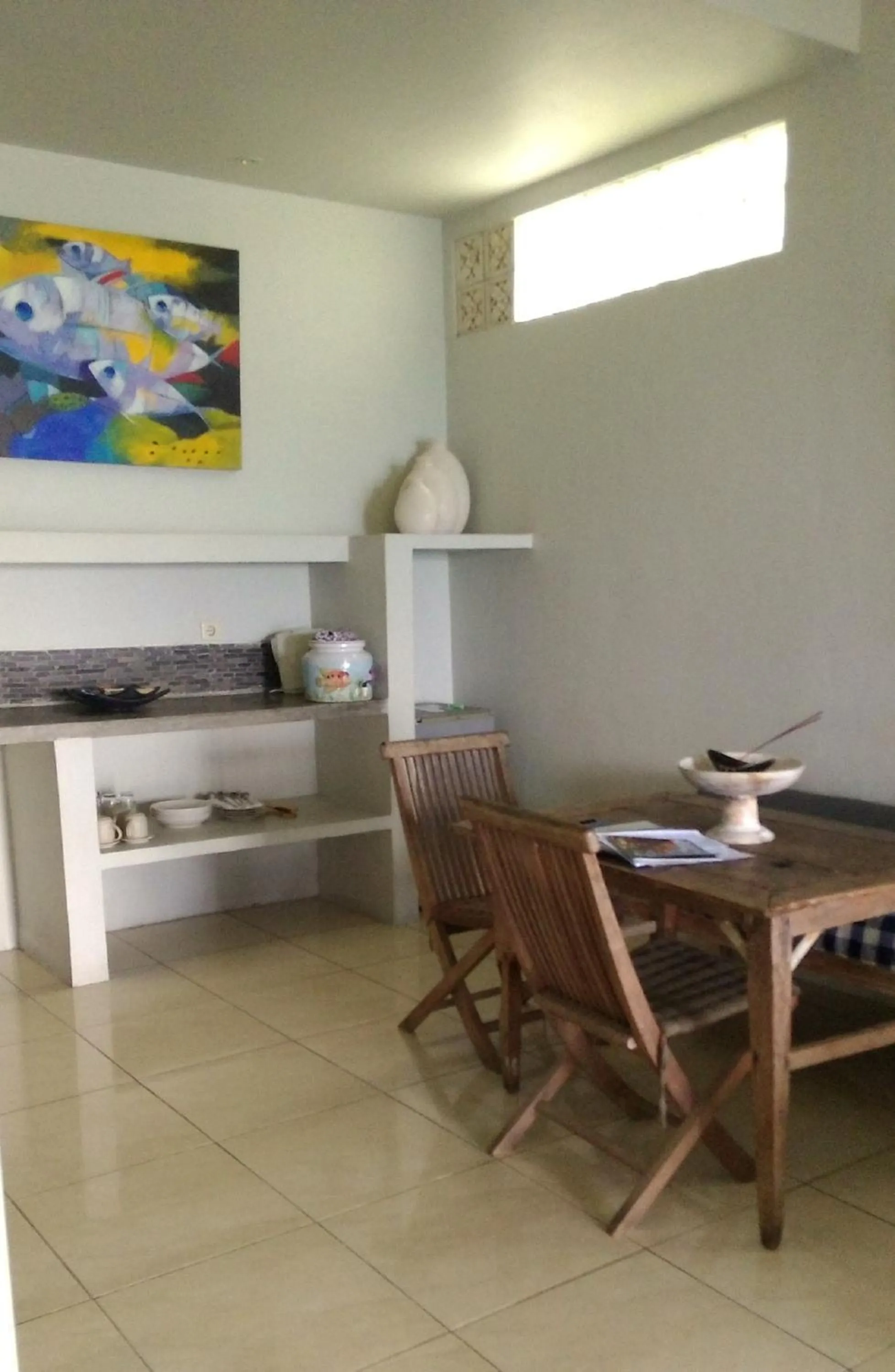 Dining area in Aquaria Eco Resort