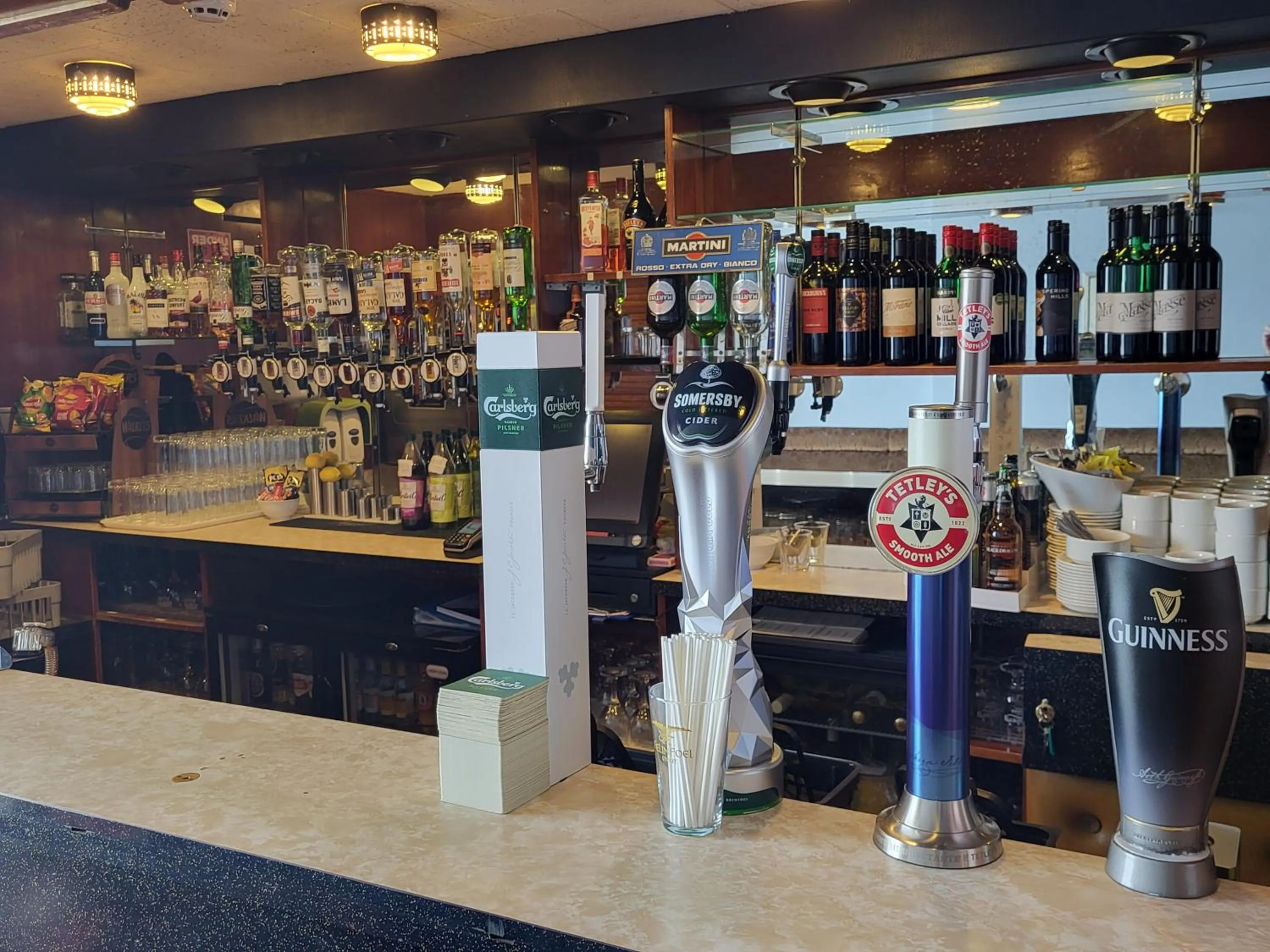 Lounge or bar in Cliffe Norton