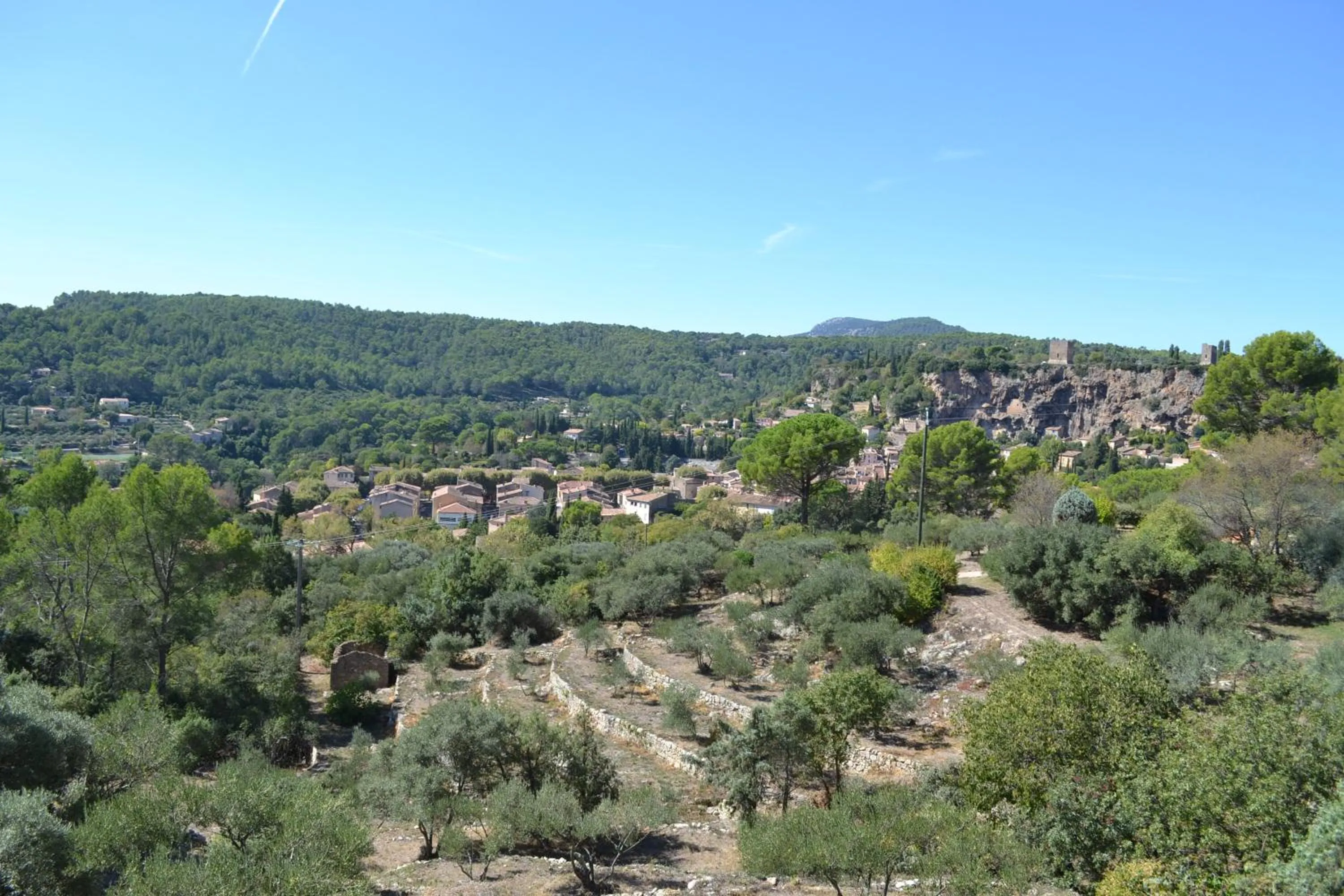 Natural landscape in Tivoli en Provence