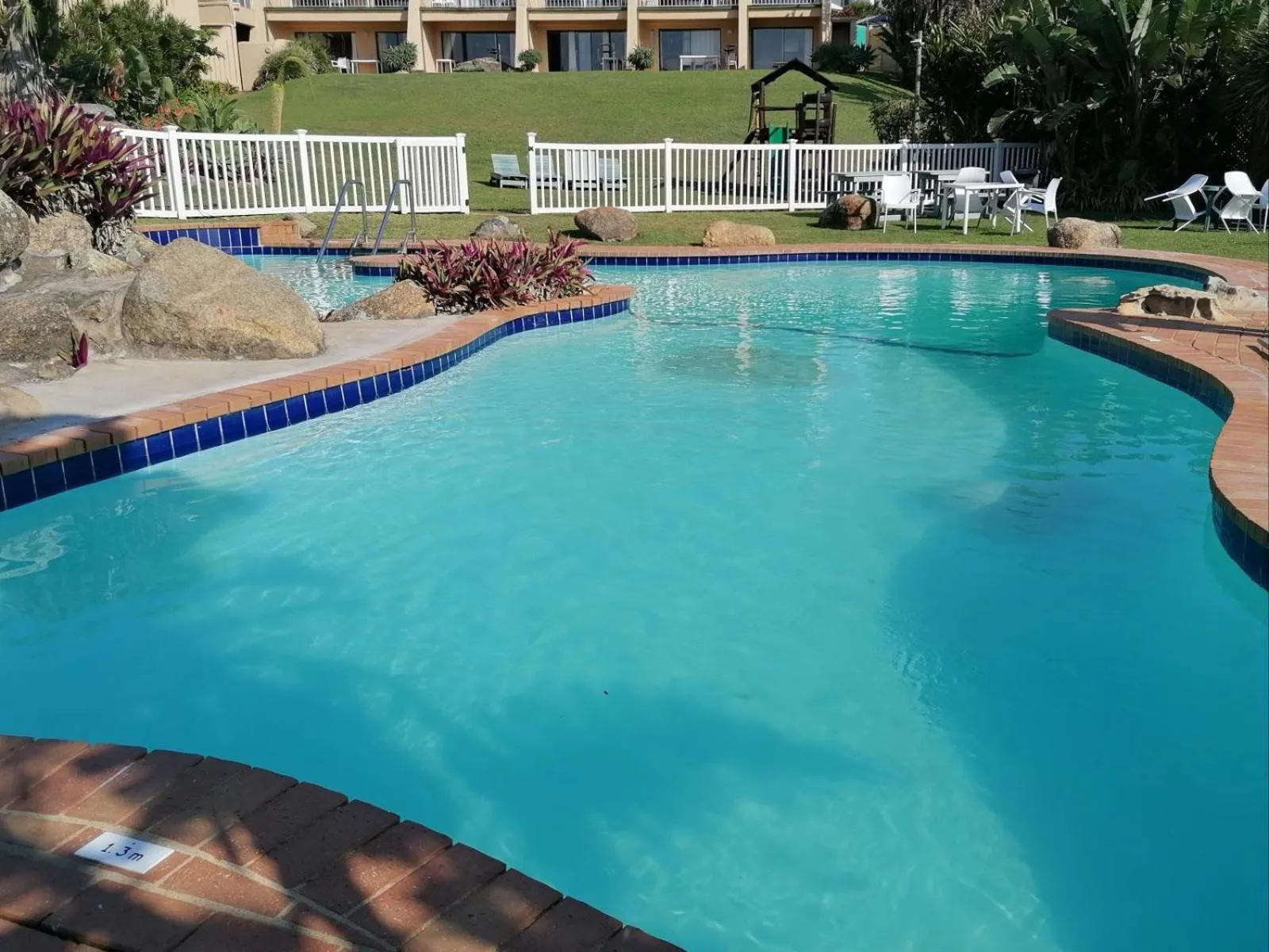 Pool view in Secret Sands Glenmore Beach