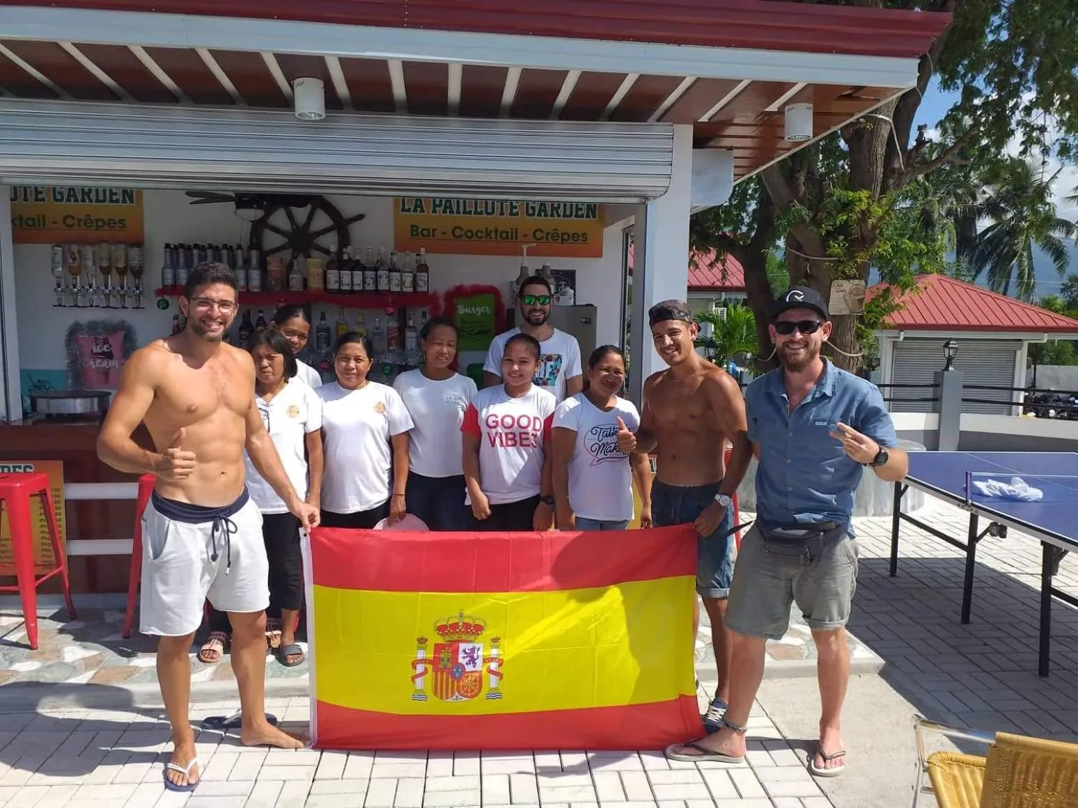 Staff in Garden Village Resort