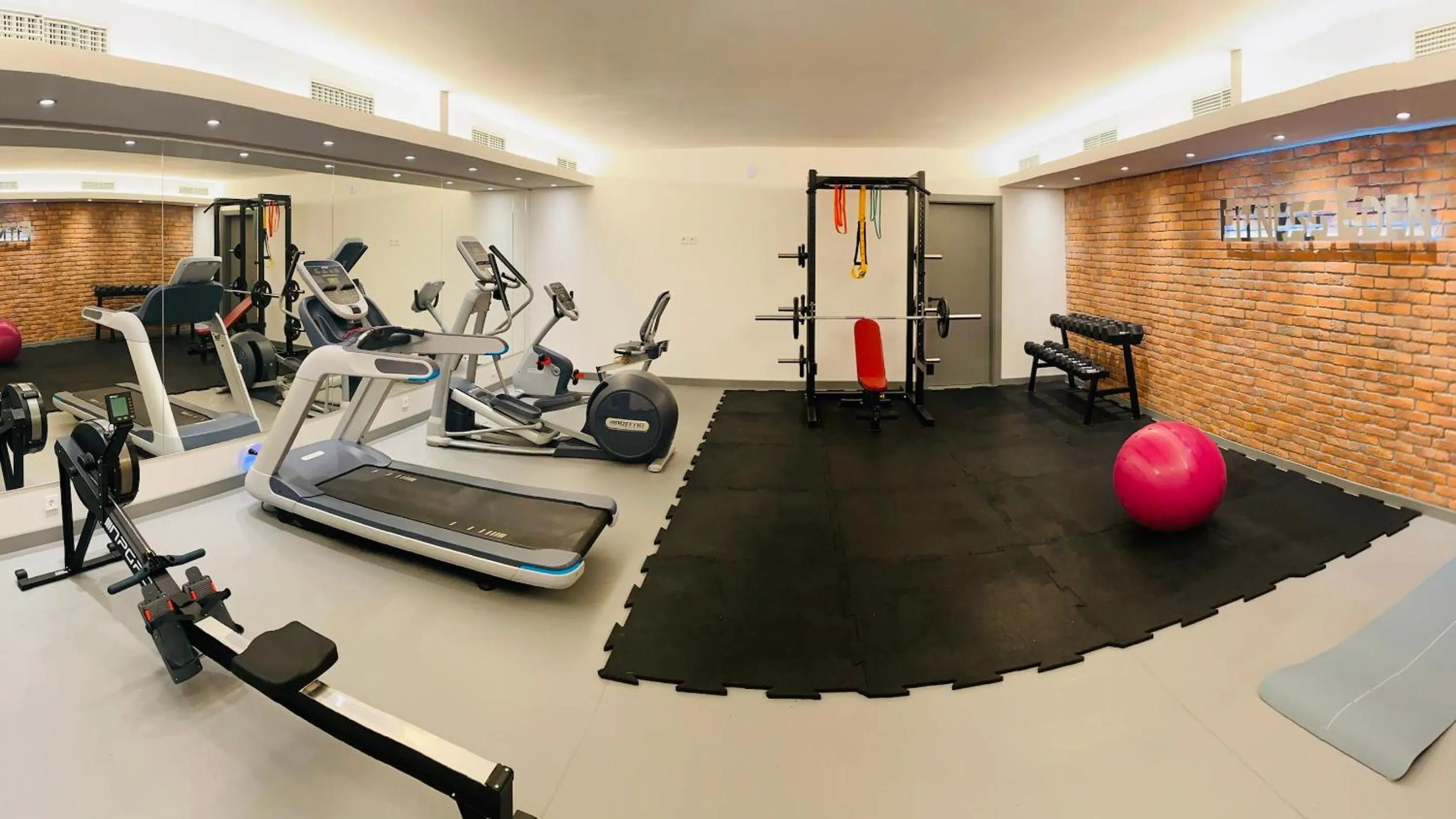 Fitness centre/facilities in Hotel Eden